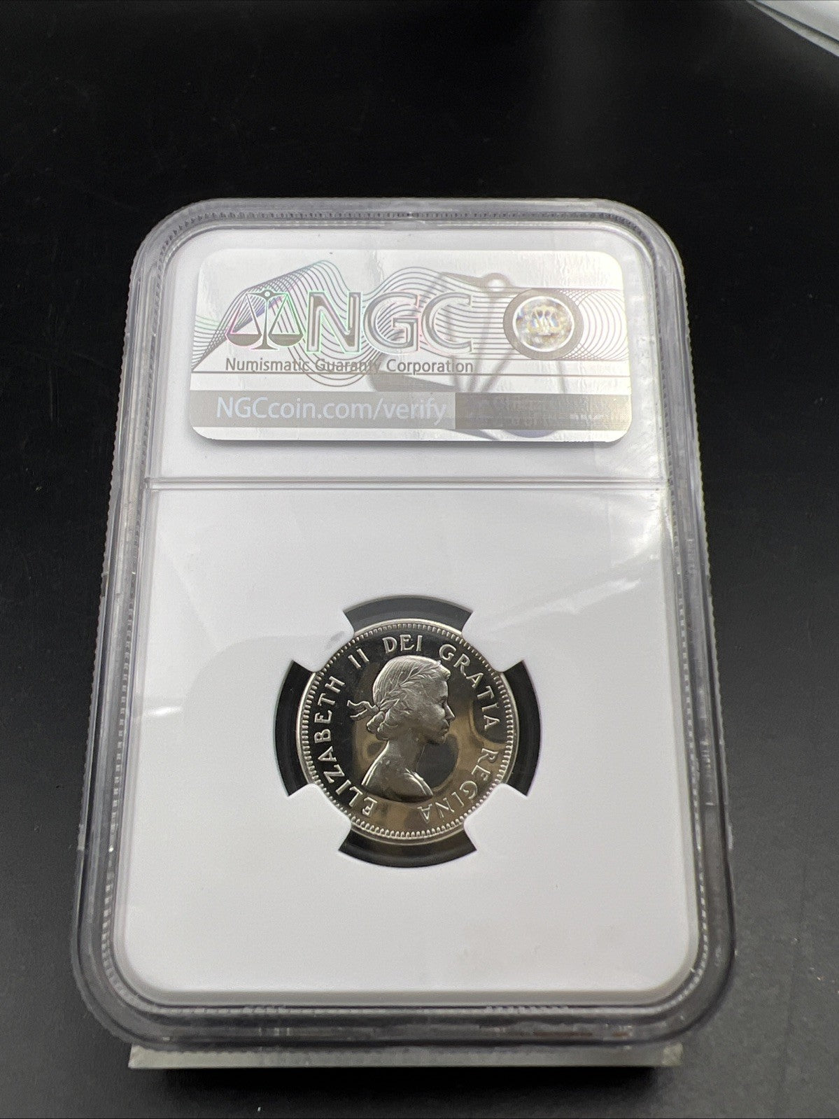 1963 5c Canada Proof-like Beaver Nickel Coin PL65 Cameo NGC Certified