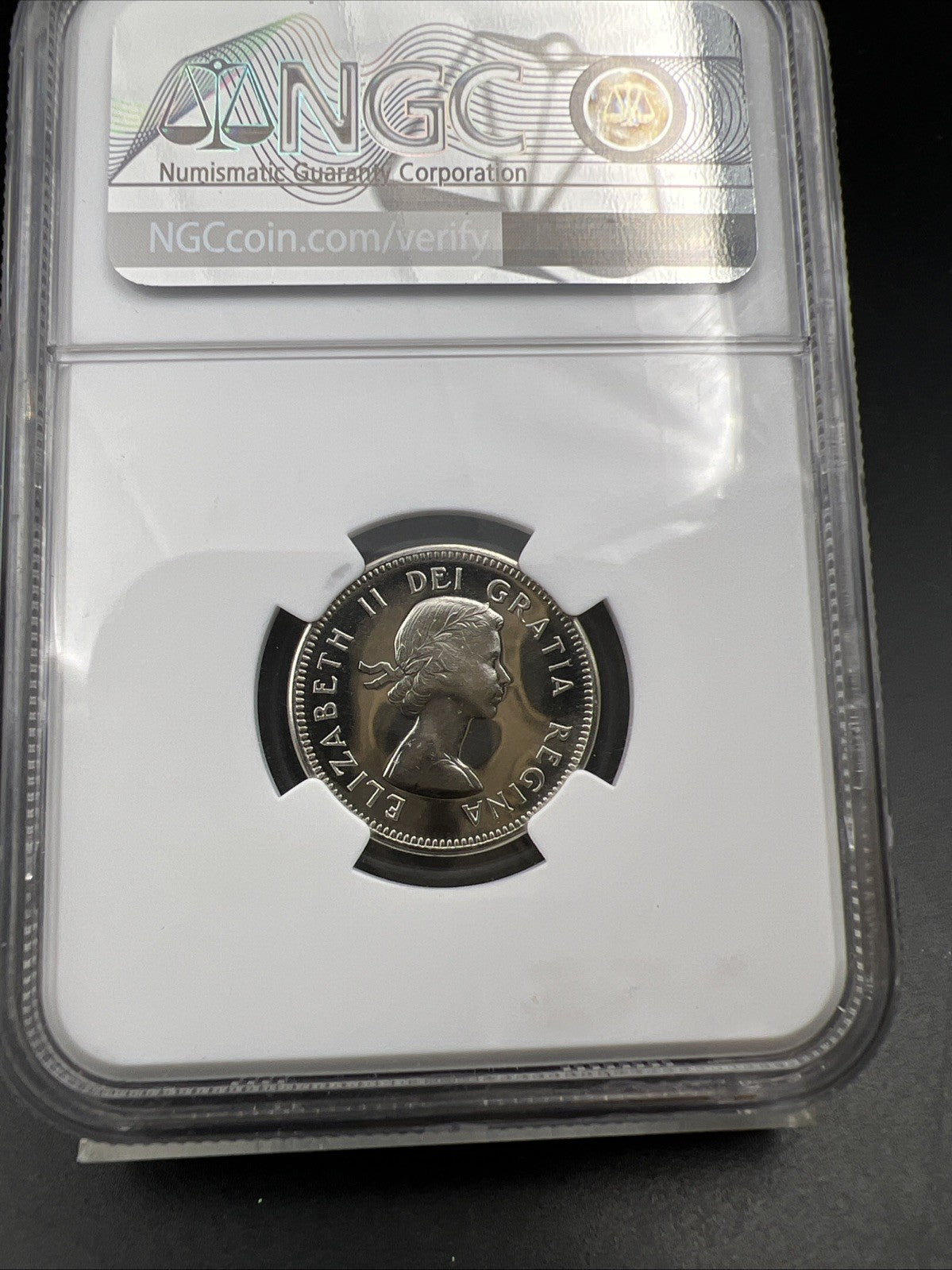 1963 5c Canada Proof-like Beaver Nickel Coin PL65 Cameo NGC Certified