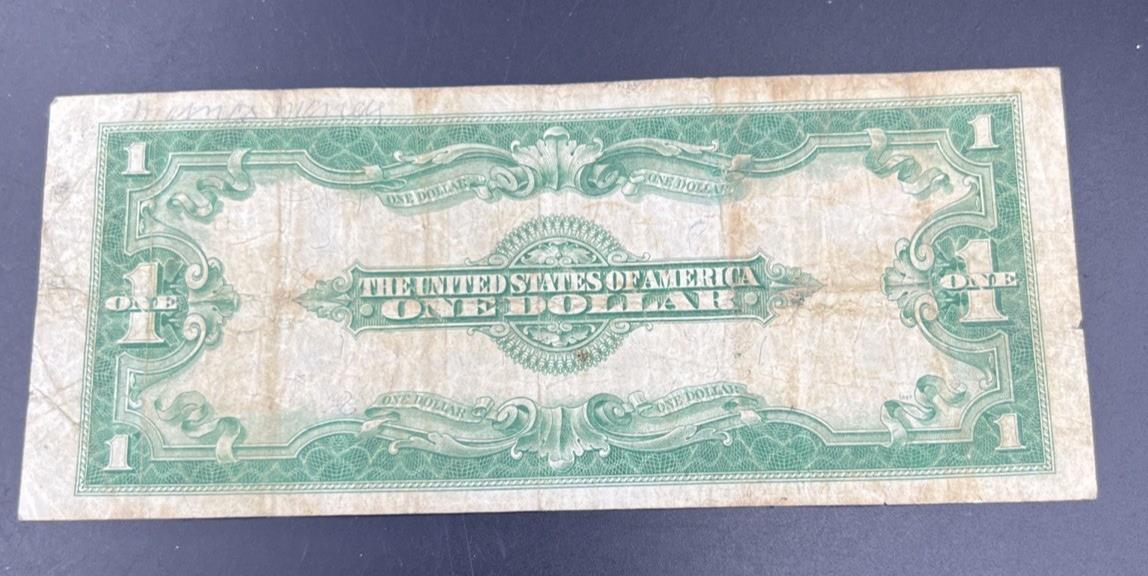 1923 $1 One Dollar Silver Certificate Horse Blanket Blue Seal Choice VG / Fine V