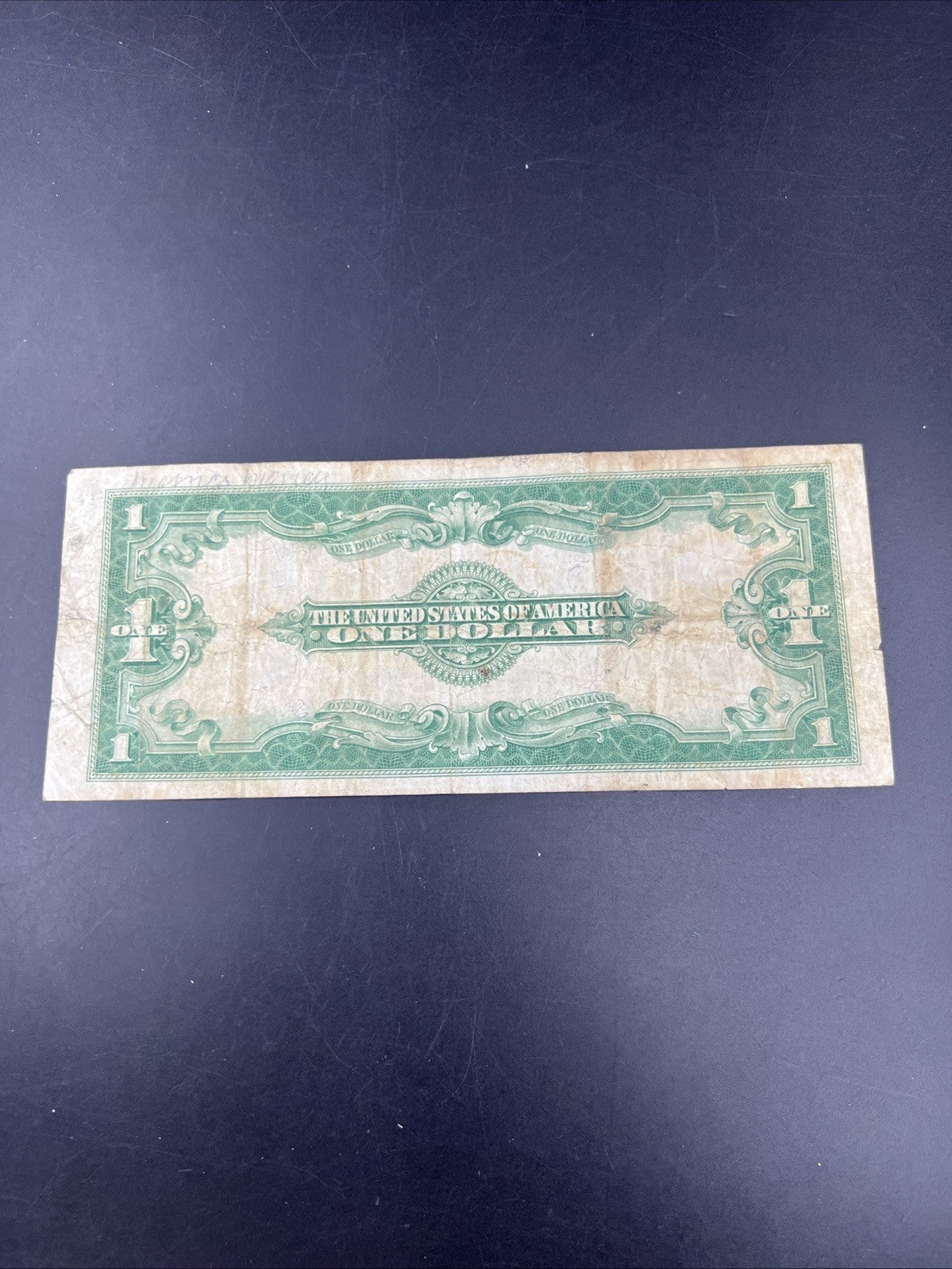 1923 $1 One Dollar Silver Certificate Horse Blanket Blue Seal Choice VG / Fine V