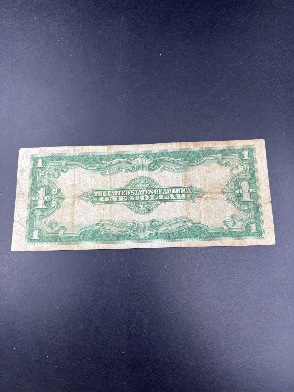 1923 $1 One Dollar Silver Certificate Horse Blanket Blue Seal Choice VG / Fine V