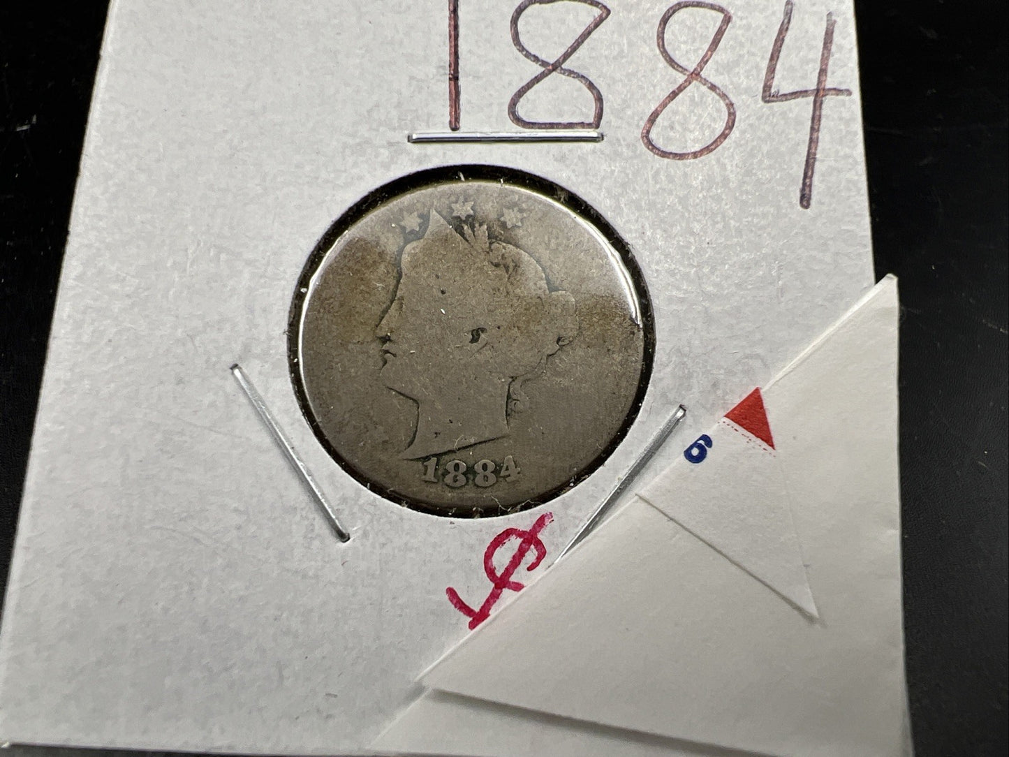 1884 5c Liberty V Nickel Coin Very Circulated SKU#A