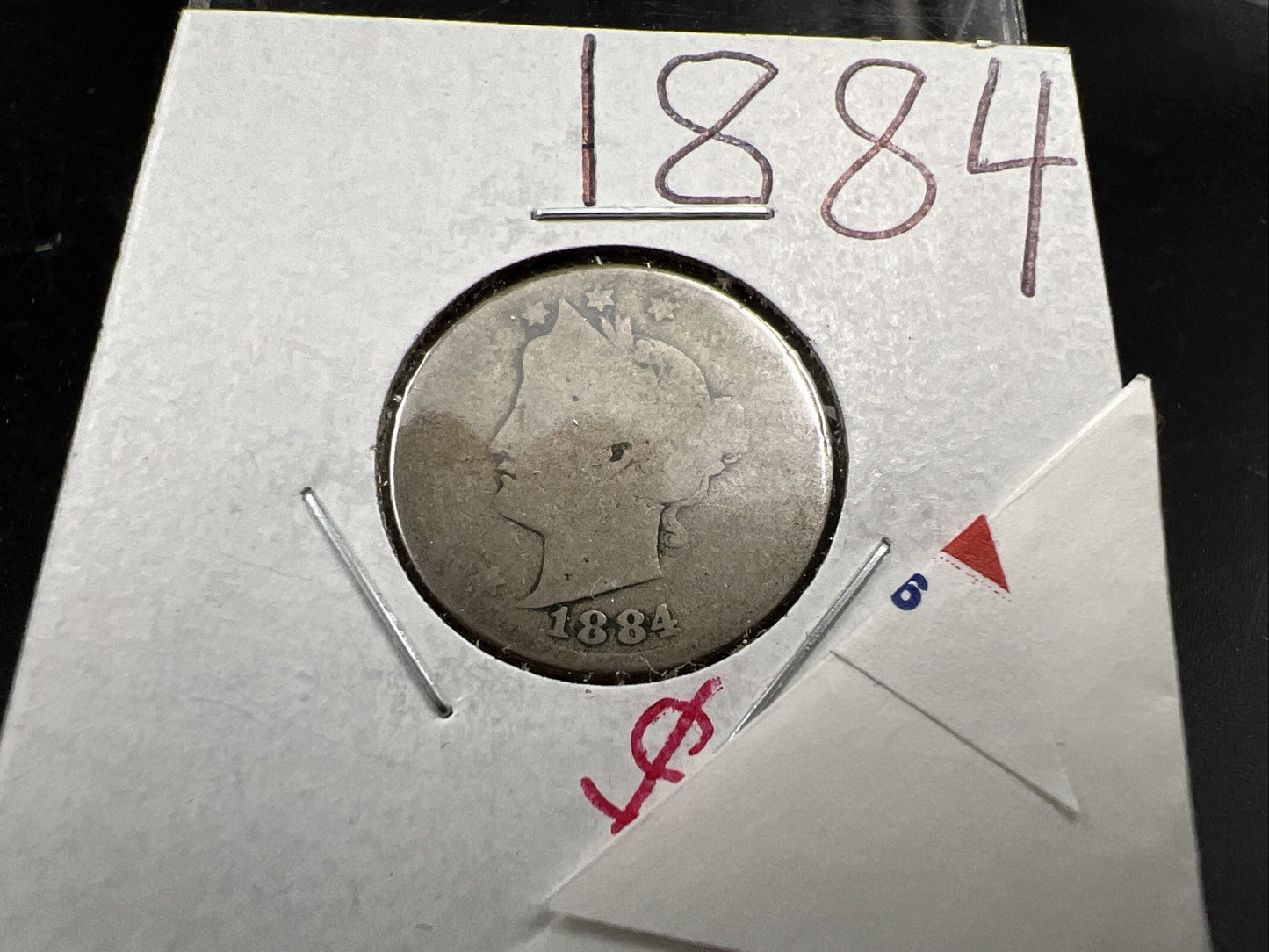 1884 5c Liberty V Nickel Coin Very Circulated SKU#A