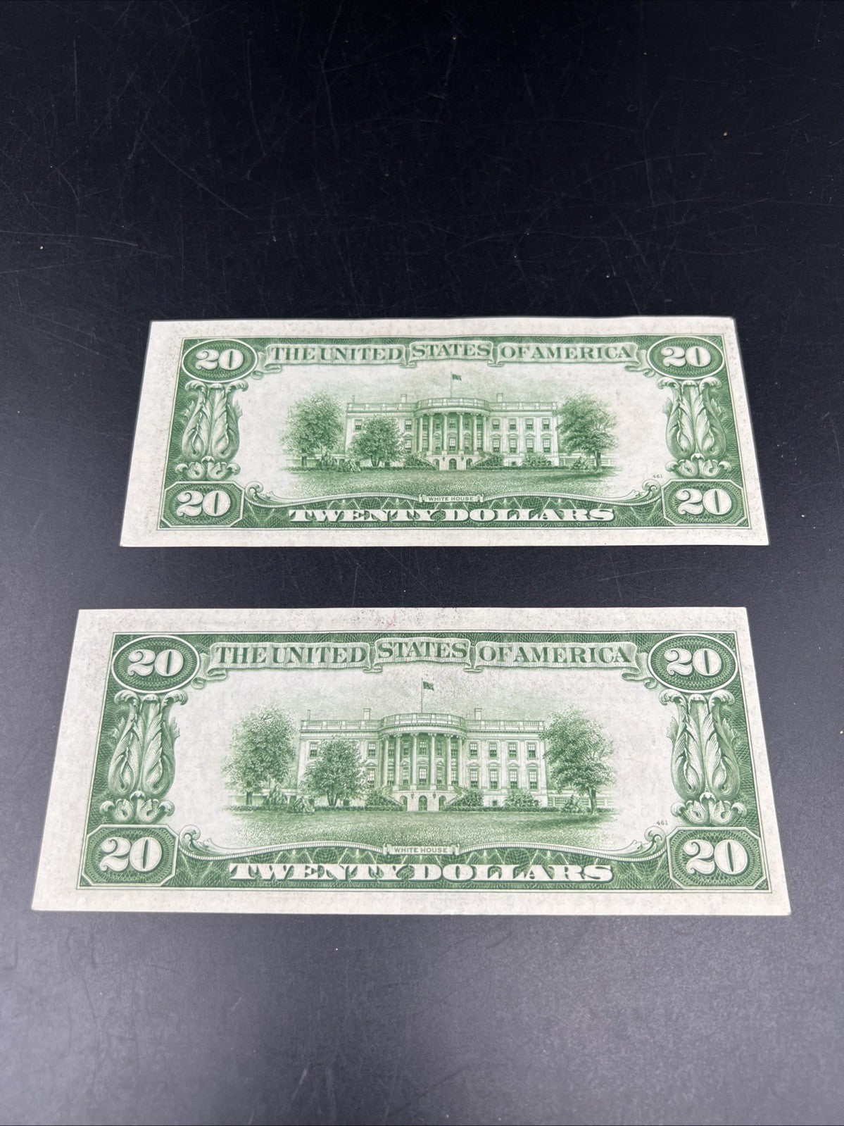 2 Consecutive Note Lot 1934 $20 FRN Federal Reserve Notes Atlanta CH AU / CU