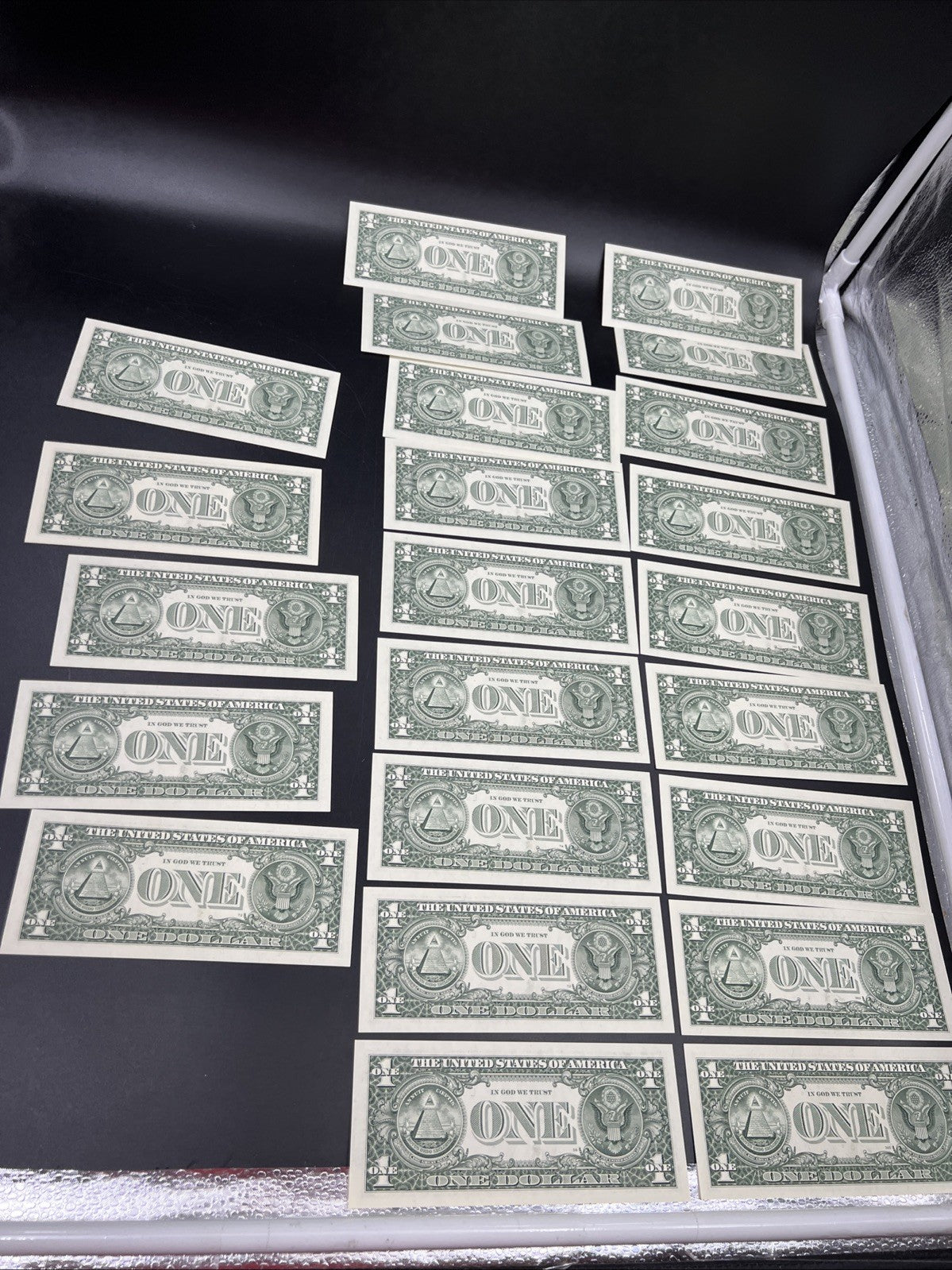 Lot of 23 Consecutive 1995 * Star FRN $1 Federal Reserve Notes Choice UNC