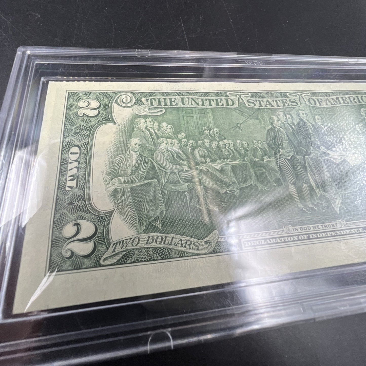 1976 $2 Bicentennial Postal FRN Federal Reserve Note High Falls NY CU UNC #605