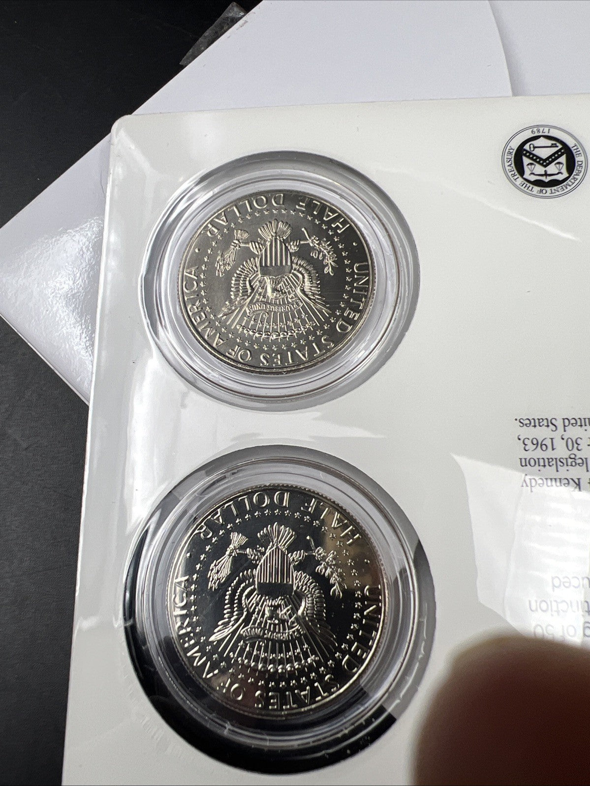 US 2014 50th Anniversary Kennedy Half-Dollar Set P D Coins