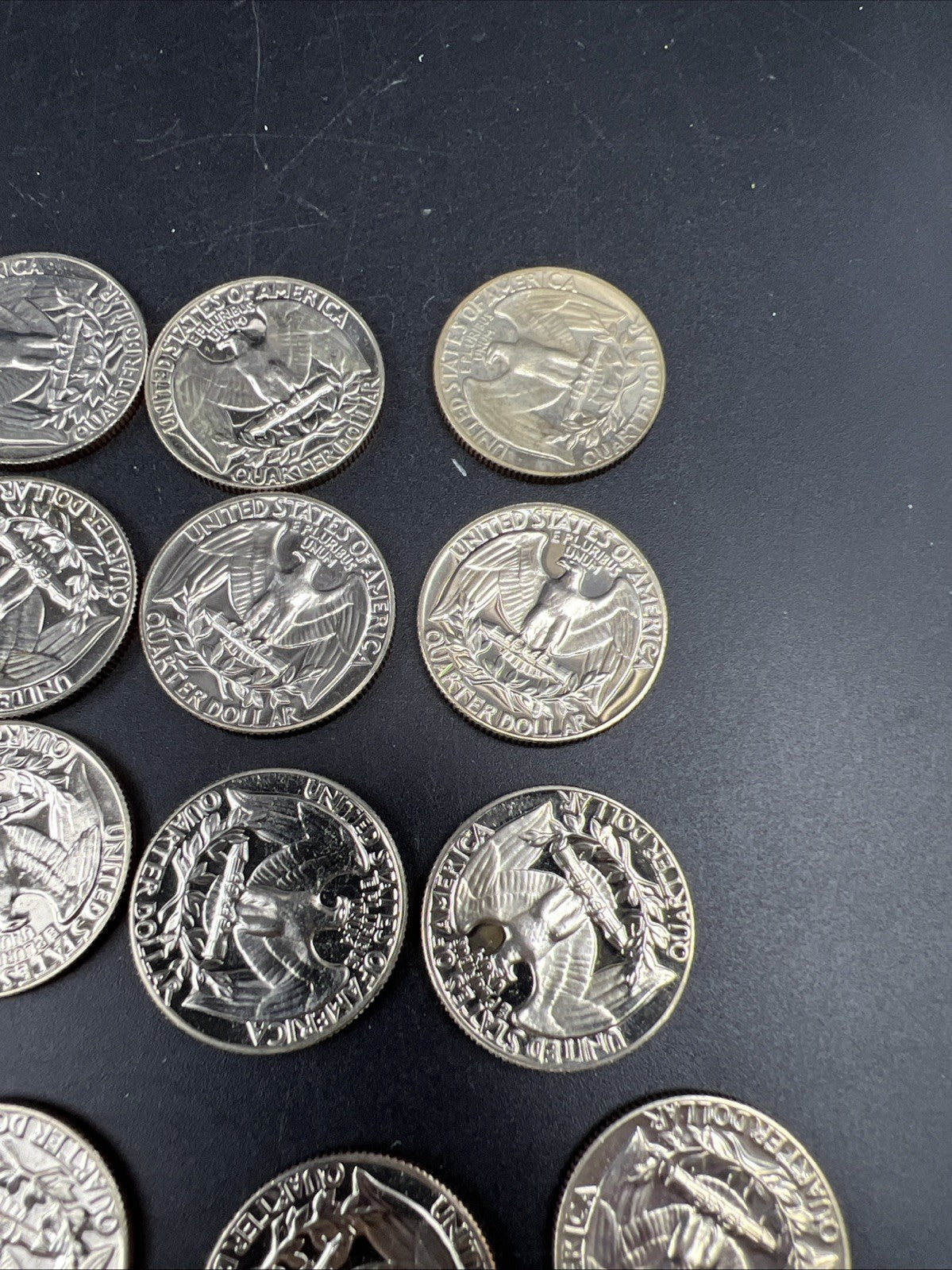 40 Coin Roll 1971 S 25c Gem Proof Cameo Washington Quarter Coins Copper Nickel