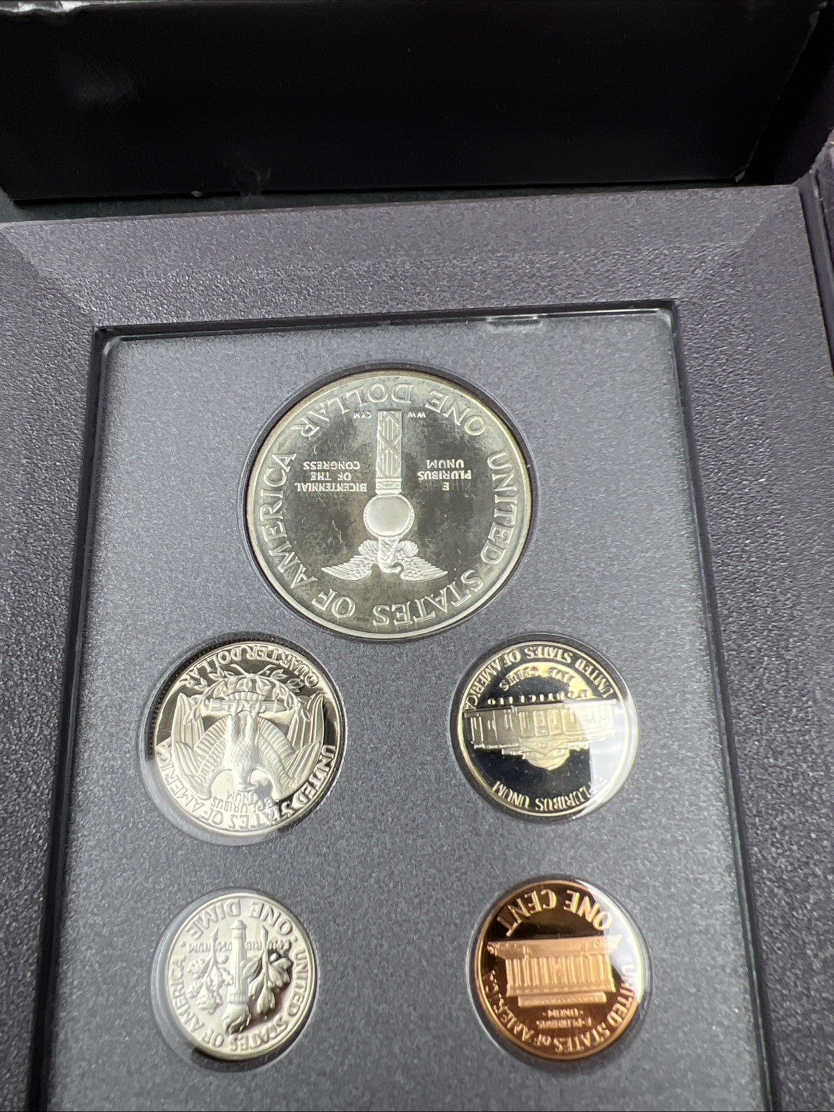 1989 S US Mint Prestige Proof Set OGP used Box & COA