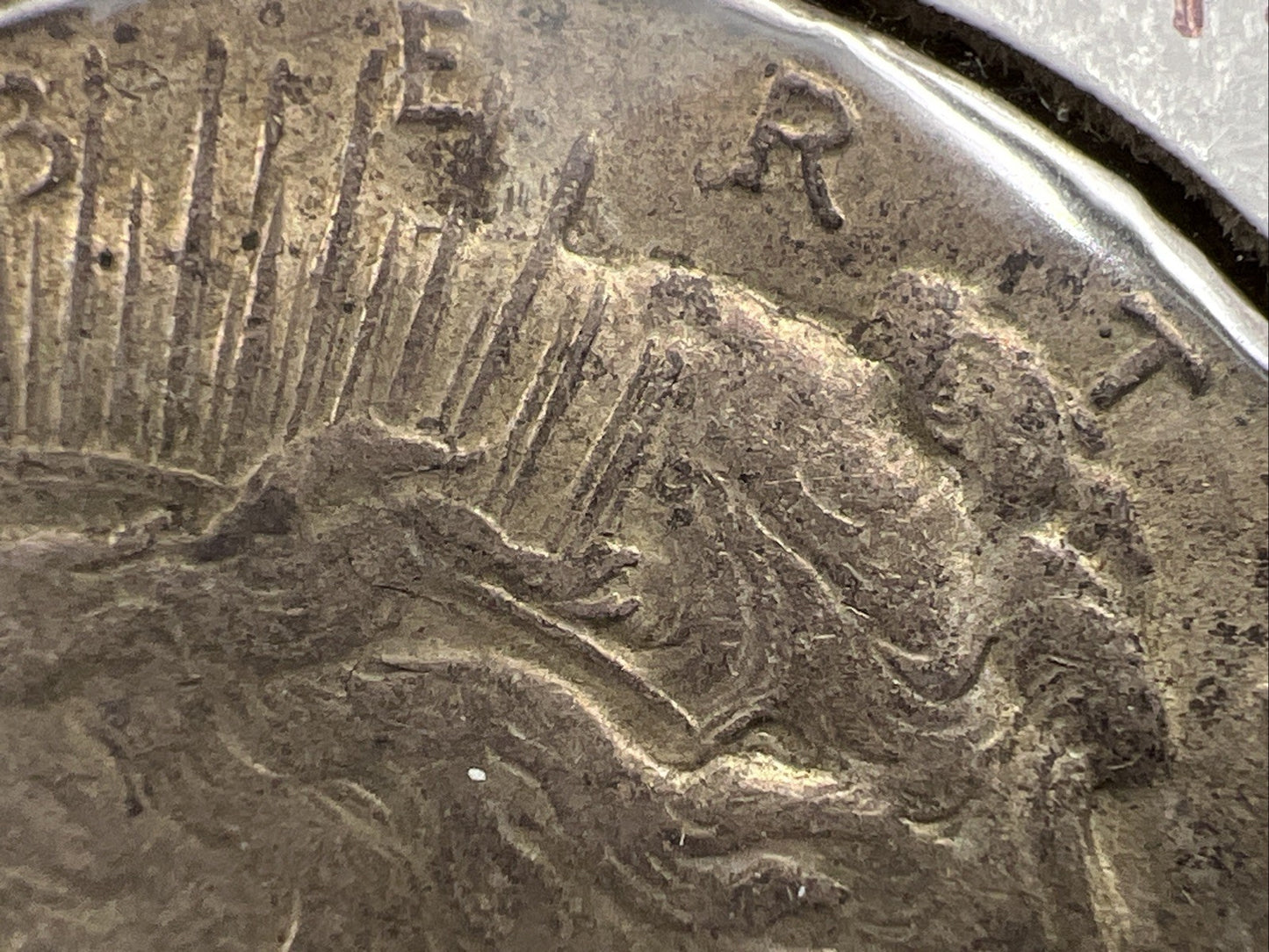 1934 D $1 Peace Silver Dollar Coin Vam 3 Variety Double Die Obverse XF EF Top 50