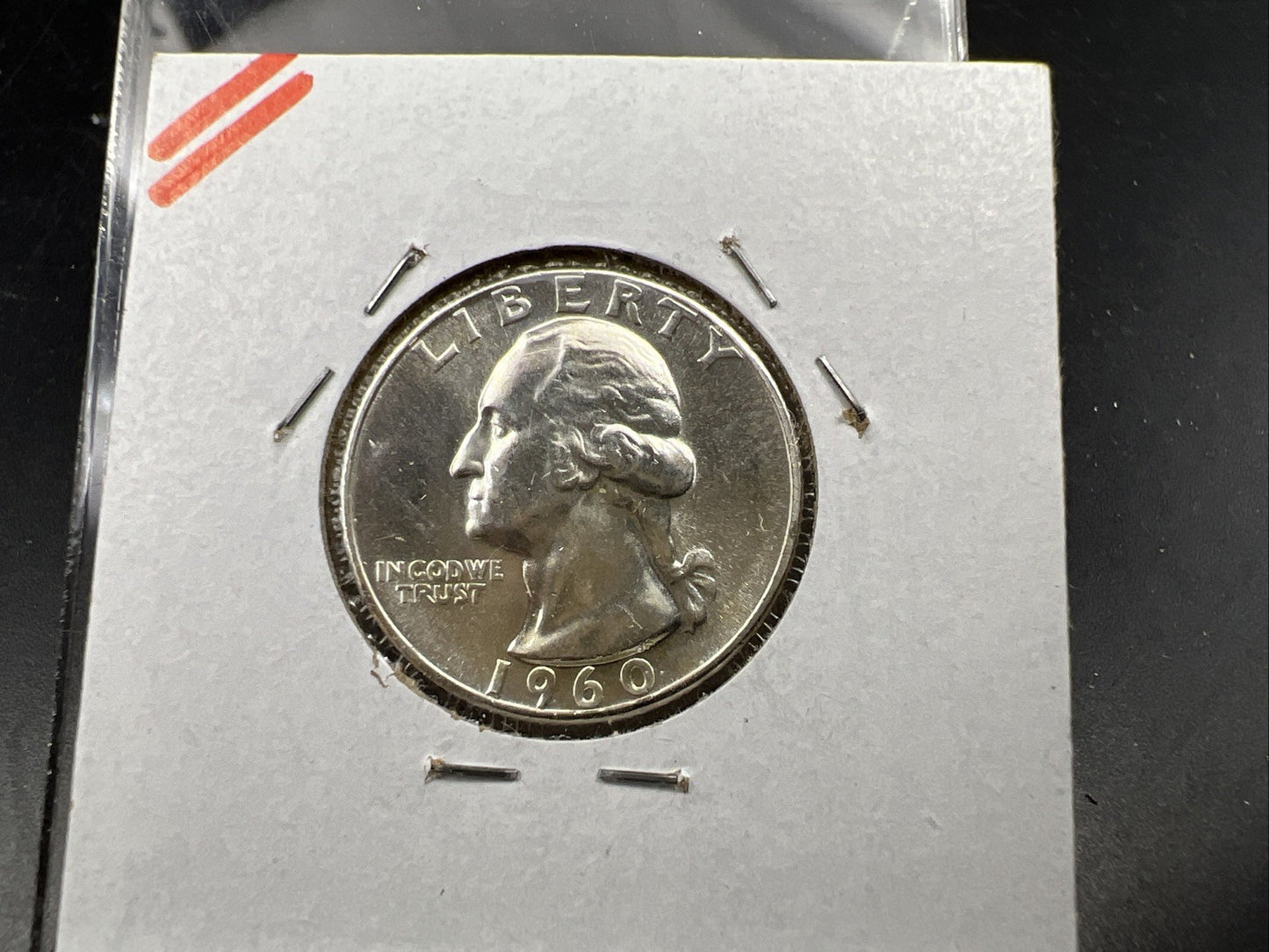 1963 P 25C Washington Quarter Silver Coin Choice BU Uncirculated Type B Rev SK#4