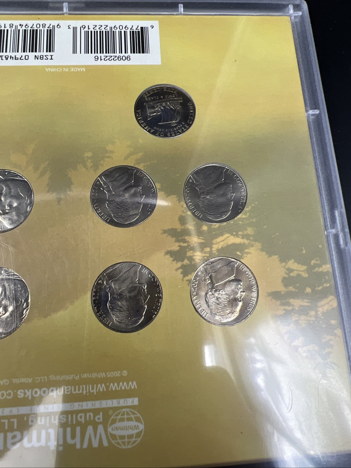 Lot of 2 2004 2005 5c Jefferson Nickel Sets 20 Coins in Holders