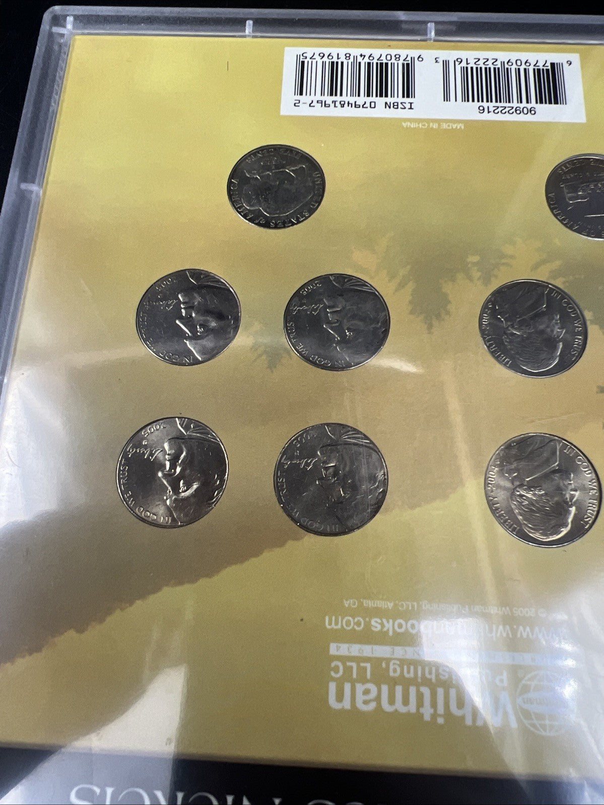 Lot of 2 2004 2005 5c Jefferson Nickel Sets 20 Coins in Holders