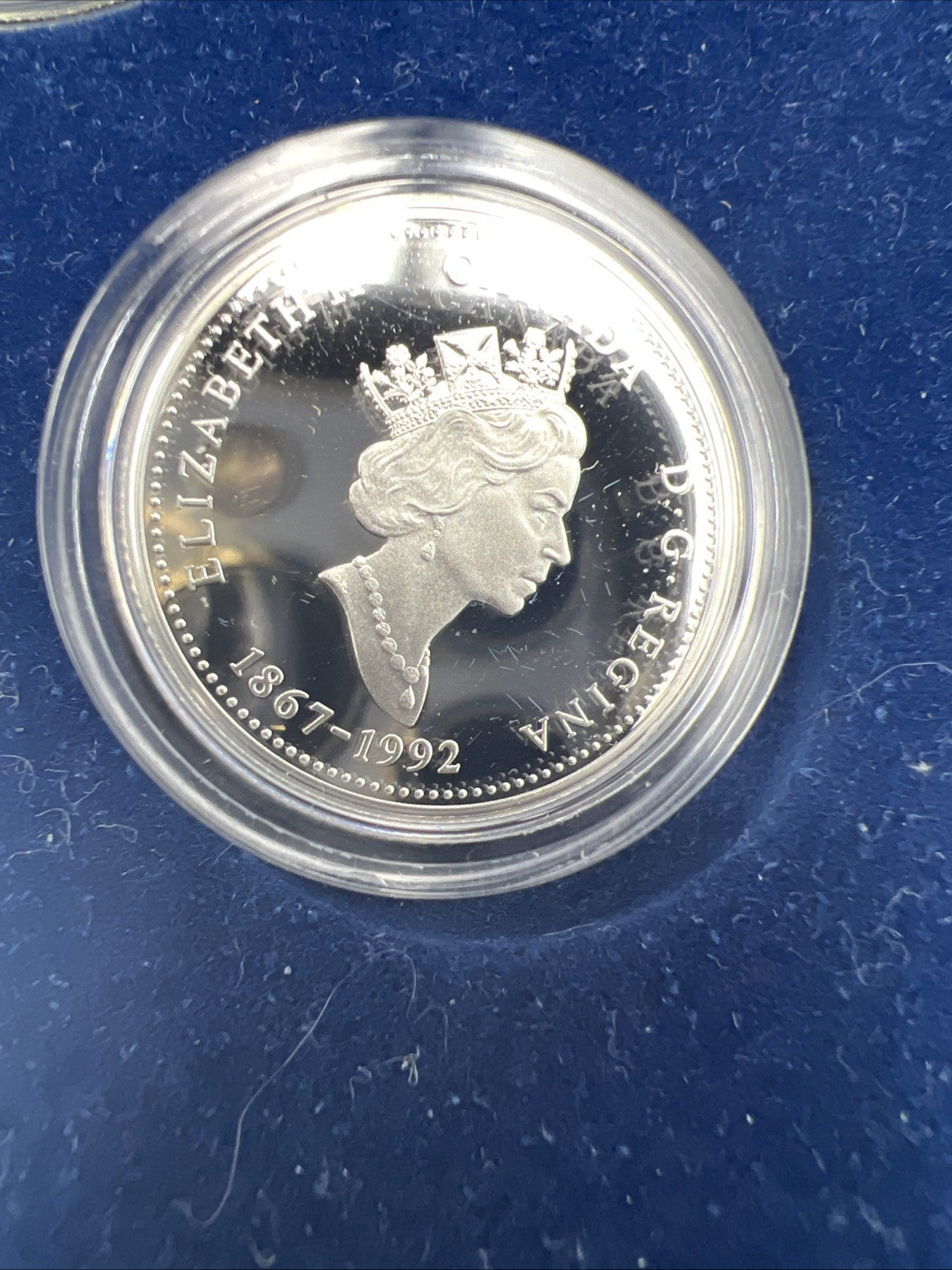Canada Proof 1992 125th Confederation Anniversary Silver Quarters Dollar Set #3c