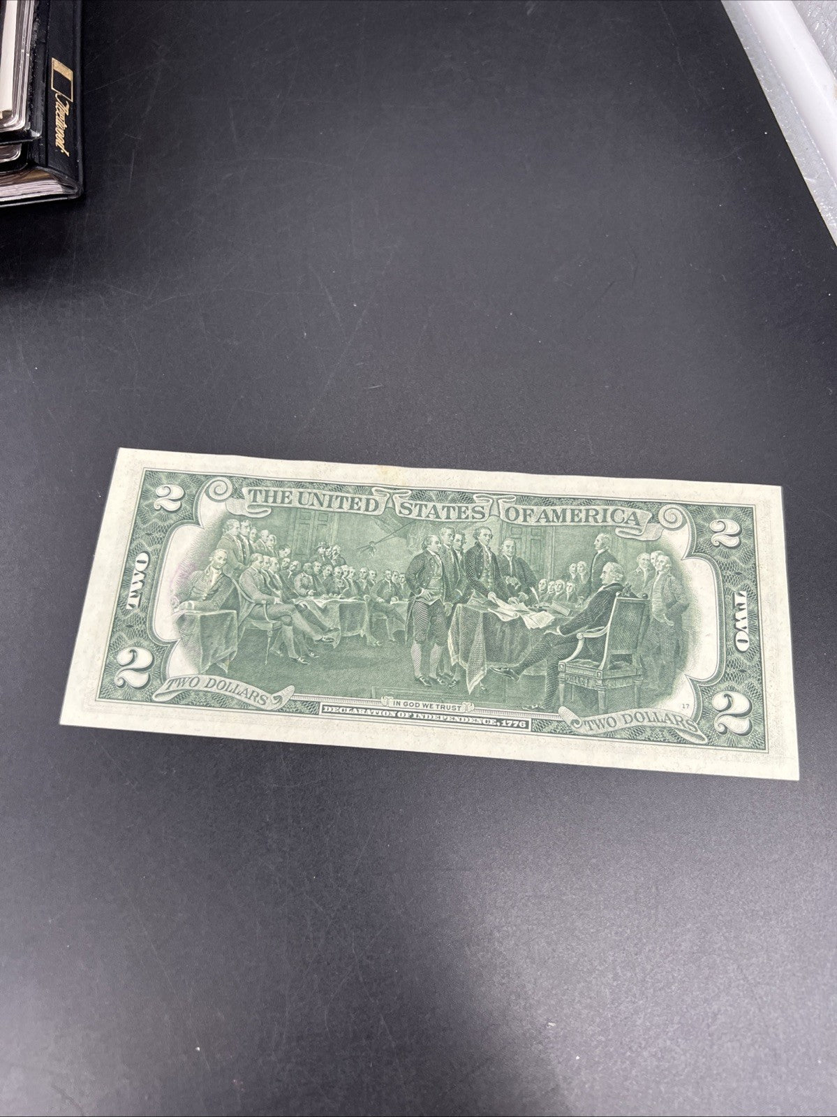 1976 $2 Columbus Ohio Main Office Bicentennial Postal FRN Note Unc #115