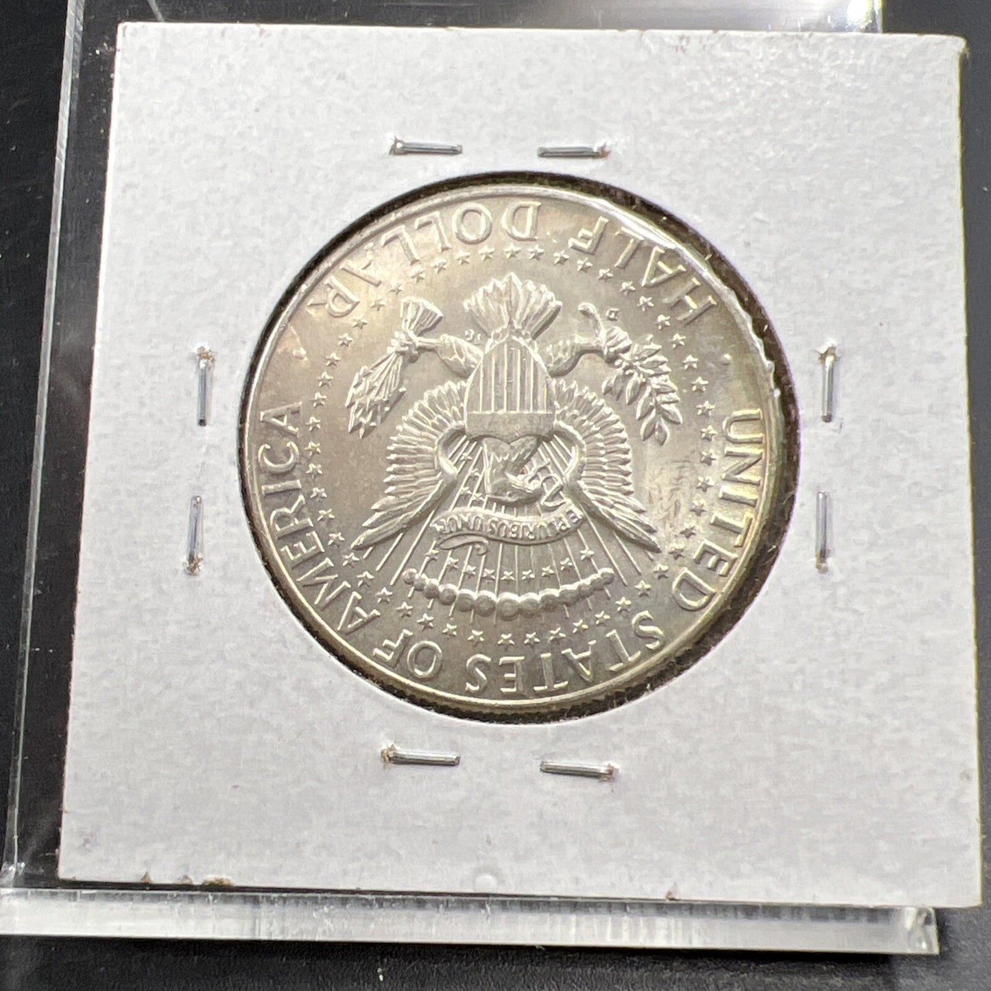 1964 D Kennedy Half Dollar Coin Choice BU UNC Neat Toning Toner SKU#627