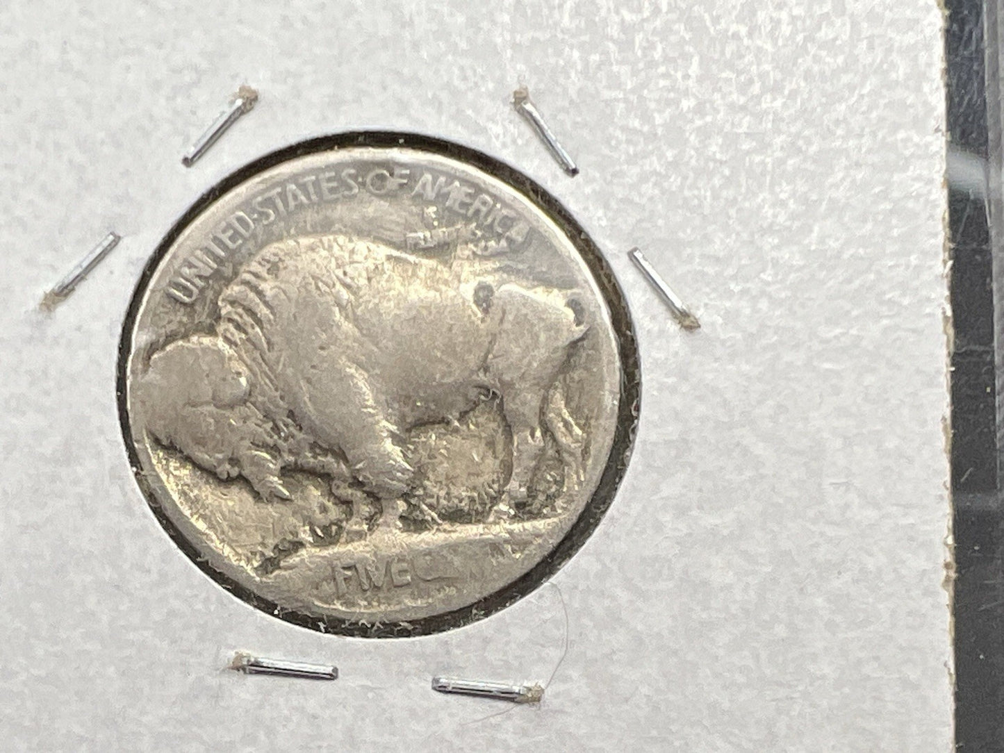 1913 P 5c Buffalo Indian Head Nickel Coin AG About Good Circ Type 1 SKU#A
