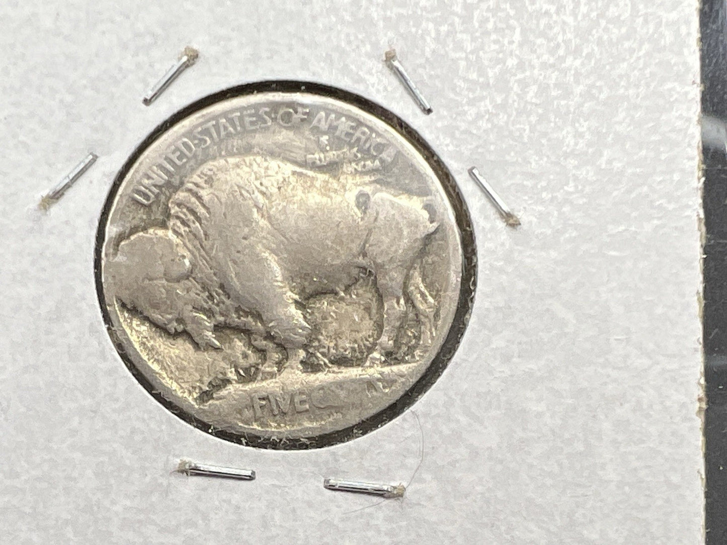 1913 P 5c Buffalo Indian Head Nickel Coin AG About Good Circ Type 1 SKU#A