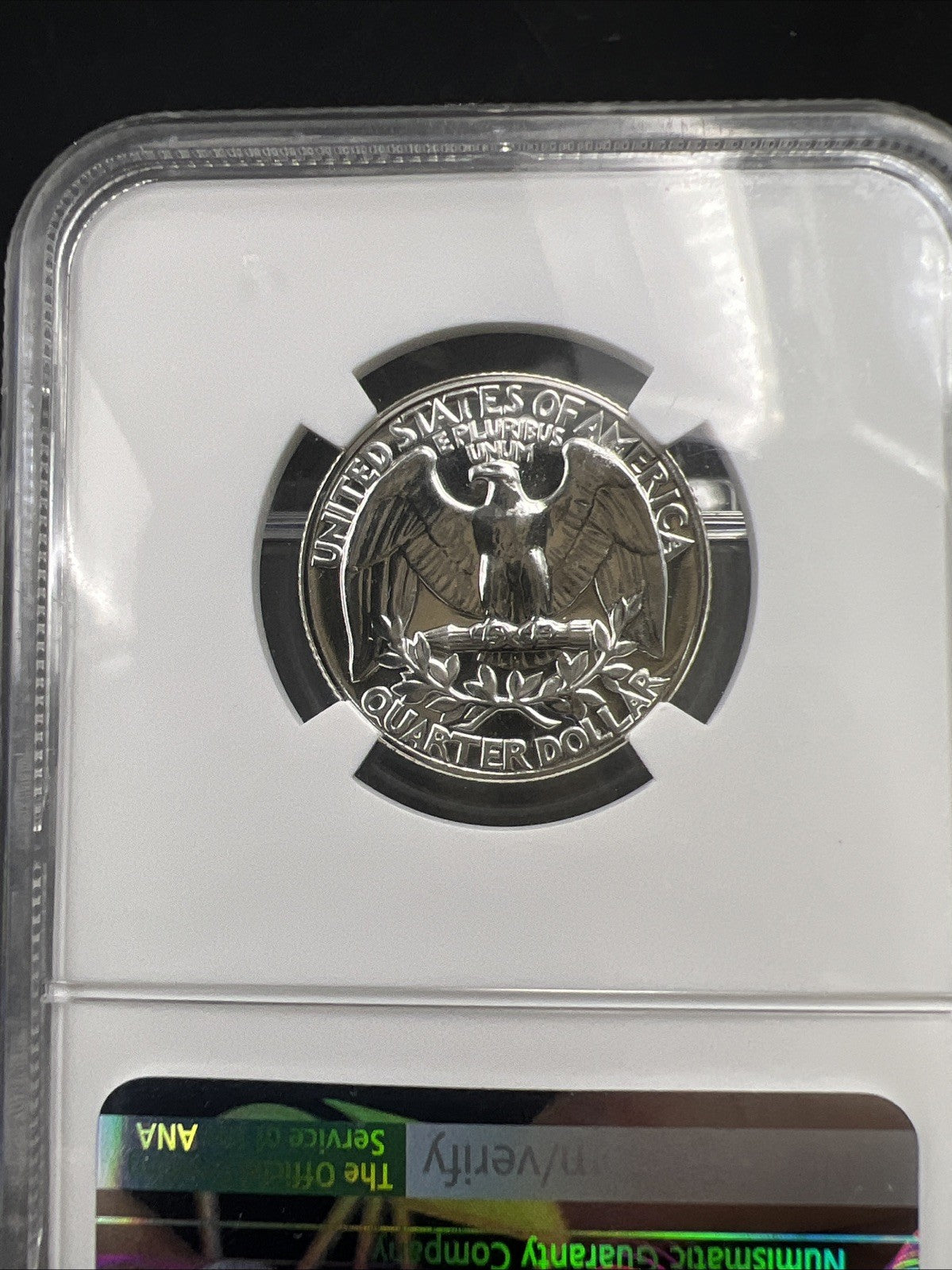 1957 25c Proof Washington Silver Quarter Coin PF68 Gem Certified NGC