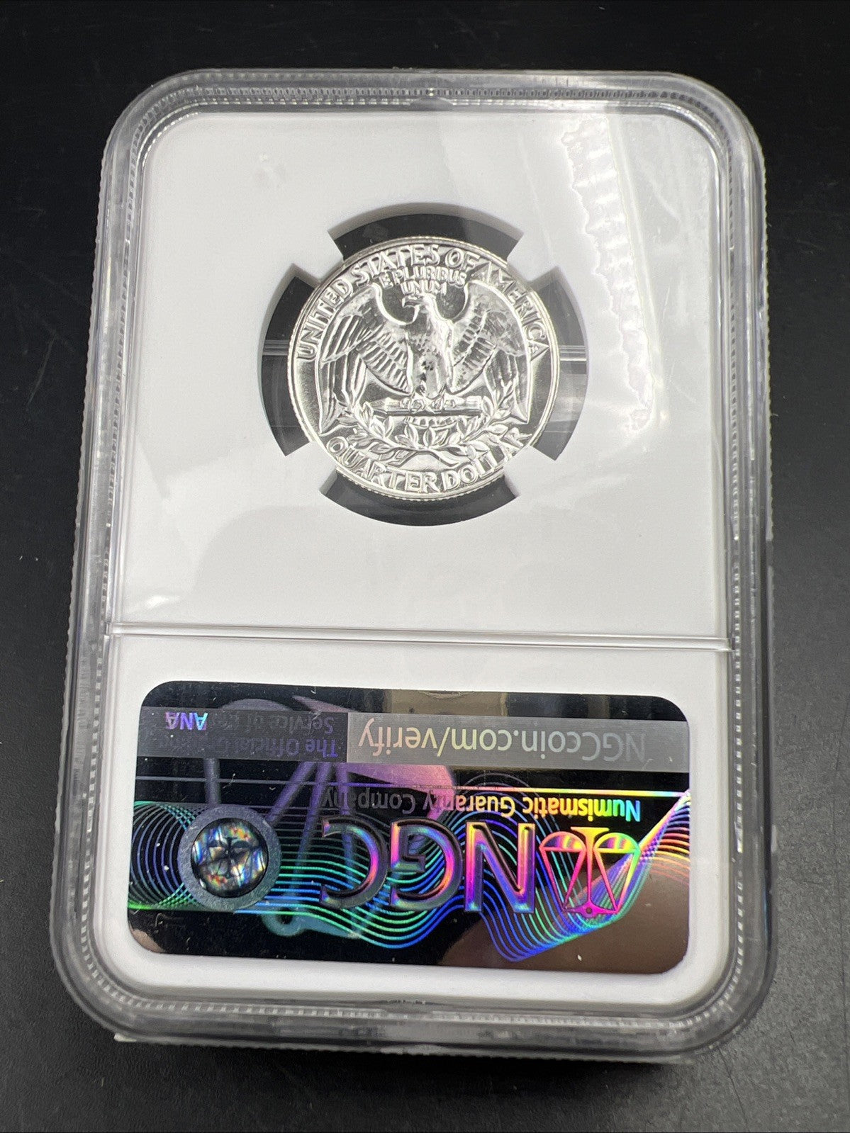 1957 25c Proof Washington Silver Quarter Coin PF68 Gem Certified NGC