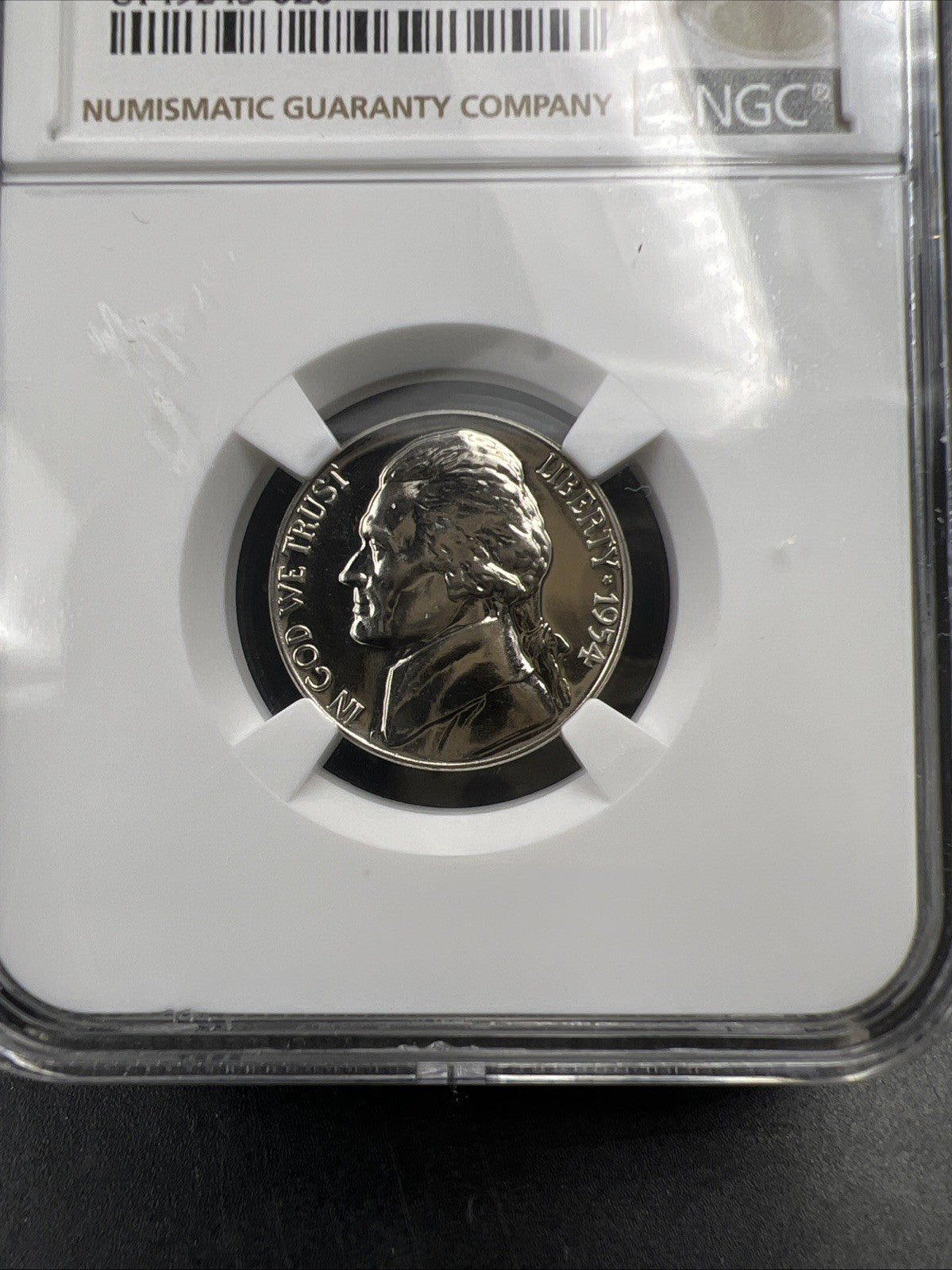 1954 5c Jefferson Nickel Coin NGC PF68 Gem Proof Certified