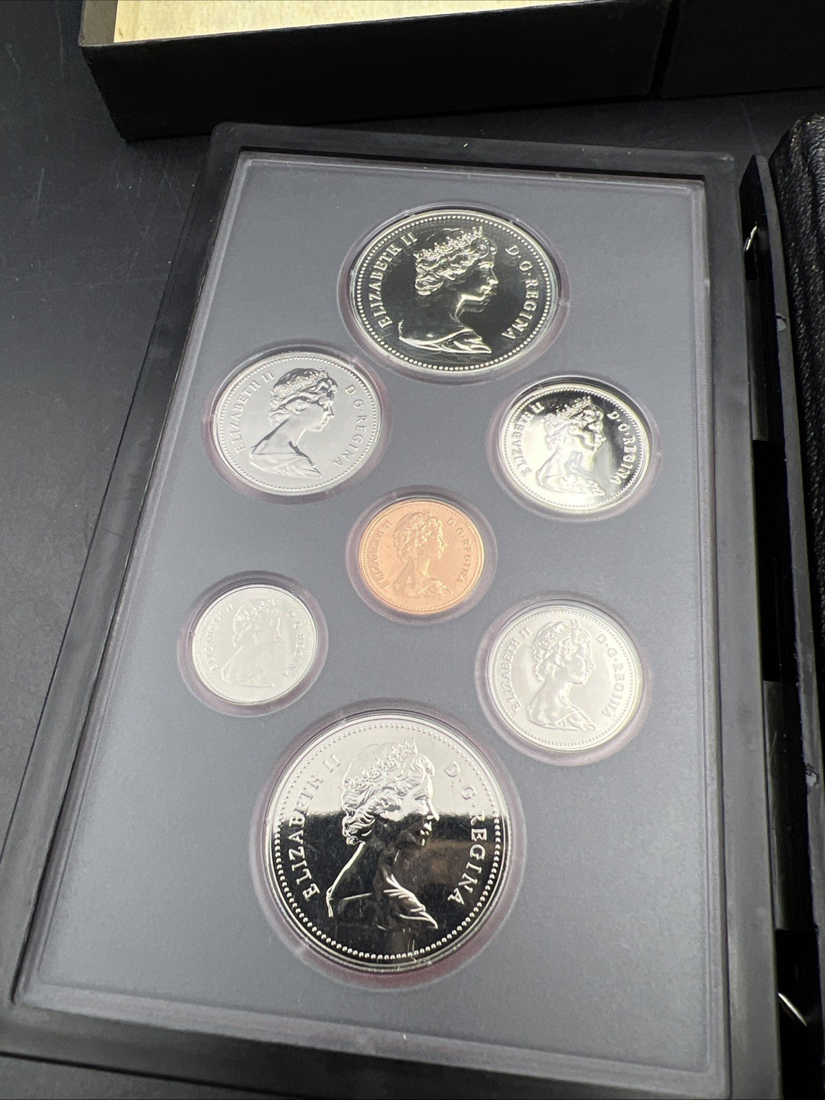 1980 Canada Double Dollar Proof Set Gem Uncirculated Coins W/ Box & COA
