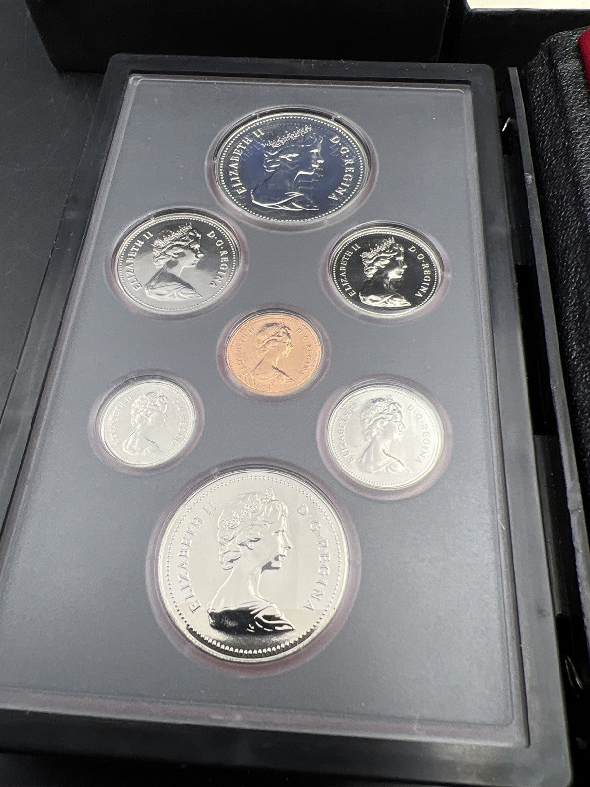 1979 Canada Double Dollar Proof Set Gem Uncirculated Coins W/ Box & COA
