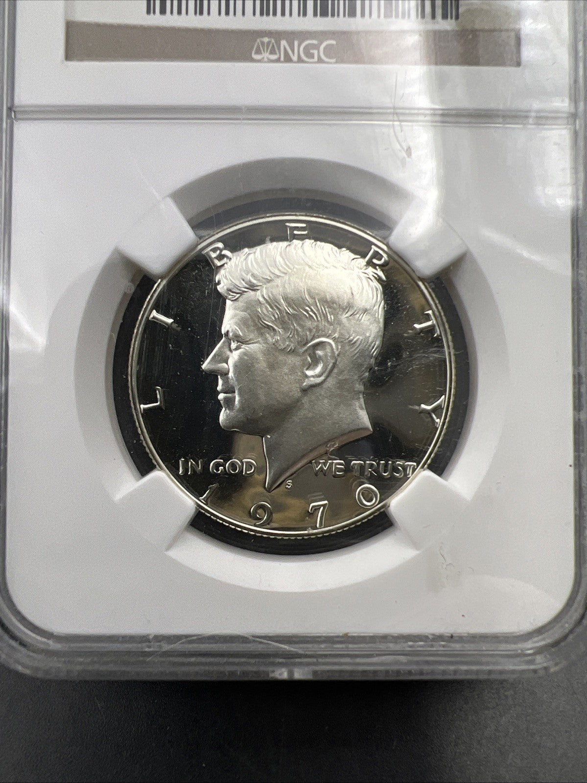 1970 S 50c Kennedy 40% Silver Half Dollar Coin PF68 UCAM Gem Proof Certified #91