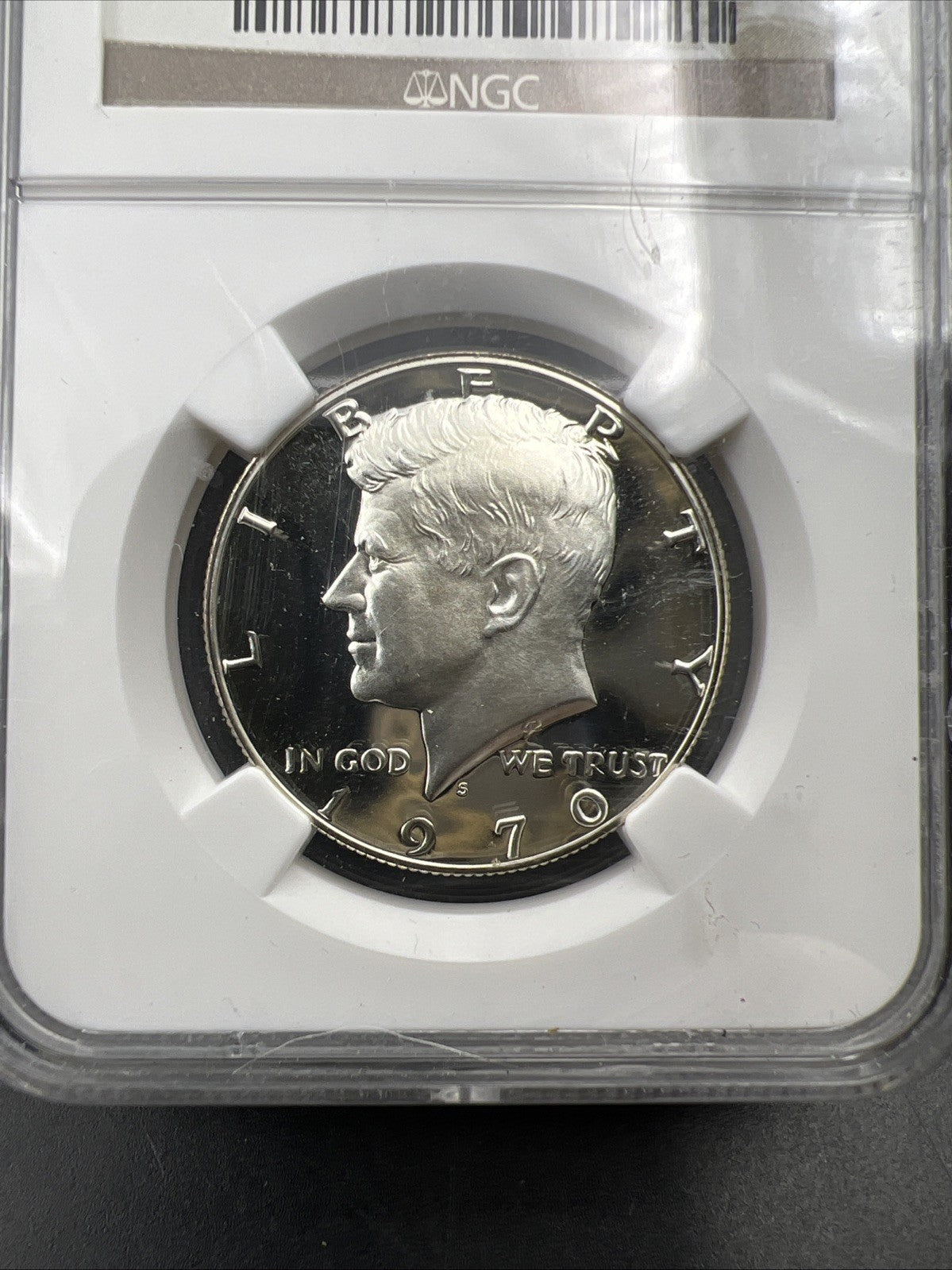 1970 S 50c Kennedy 40% Silver Half Dollar Coin PF68 UCAM Gem Proof Certified #91