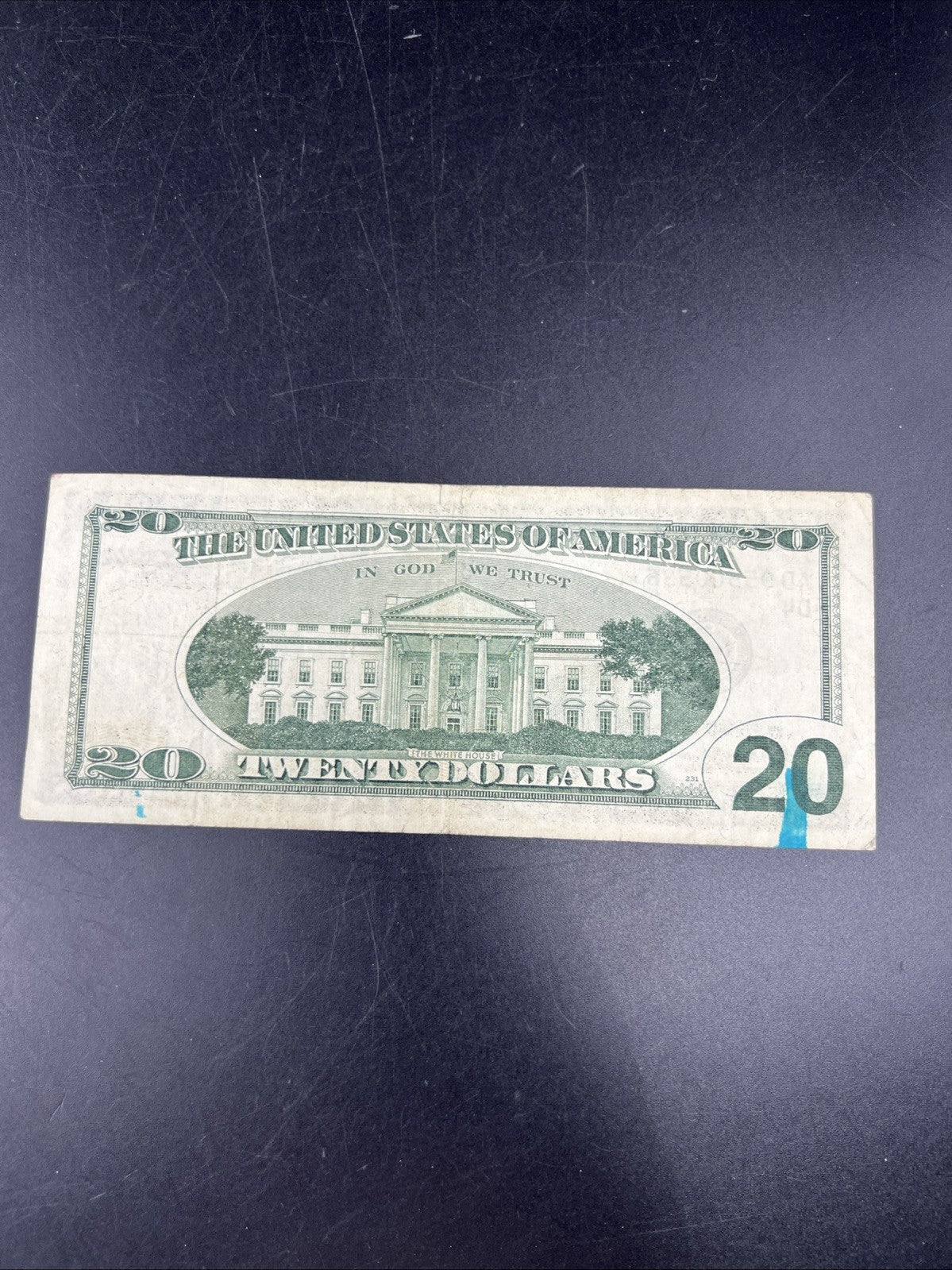 1996 $20 FRN Federal Reserve Star * Replacement Note Neat Serial Number #0550053
