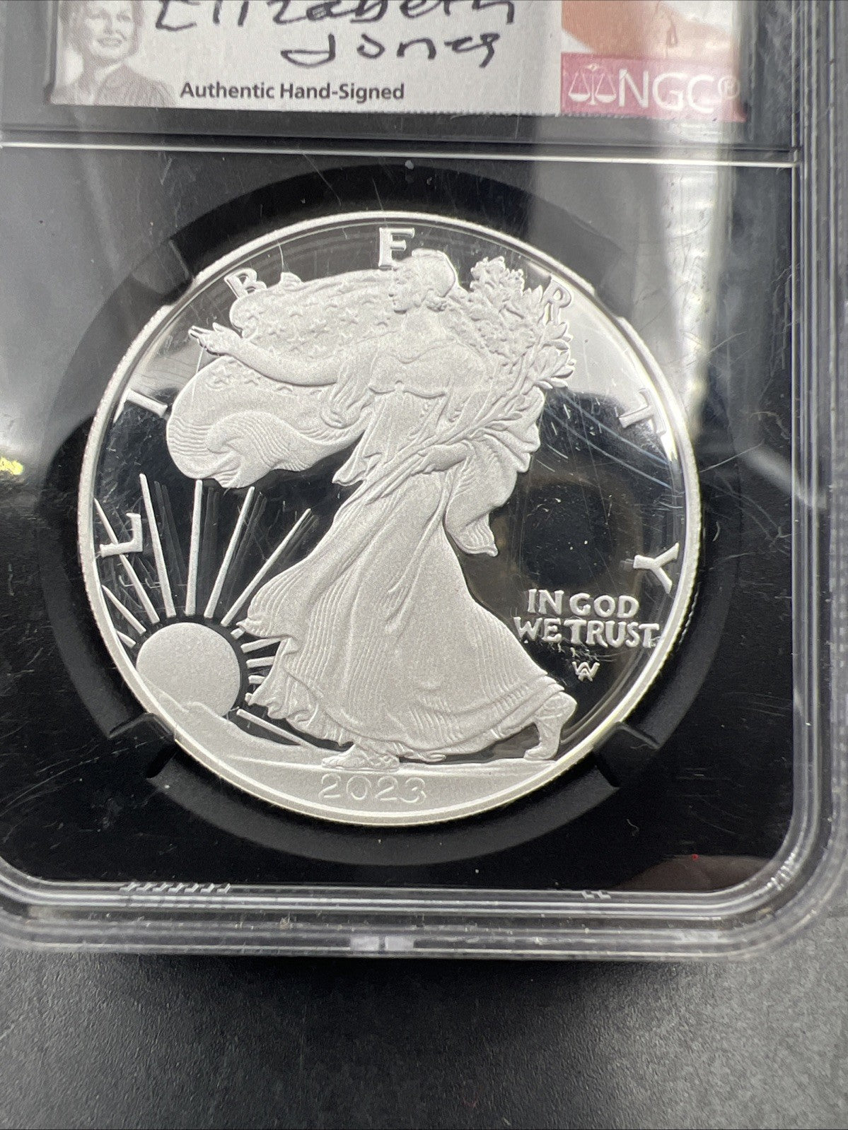 2023 S 1 oz Proof ASE American Silver Eagle Coin NGC PF70 Jones Signature
