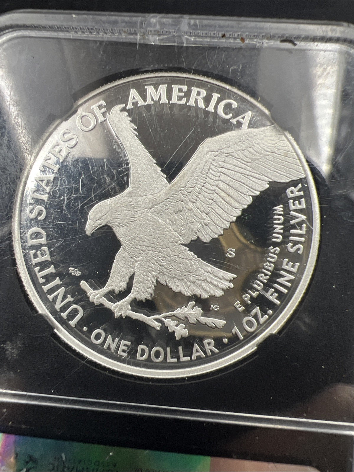 2023 S 1 oz Proof ASE American Silver Eagle Coin NGC PF70 Ryder Signature