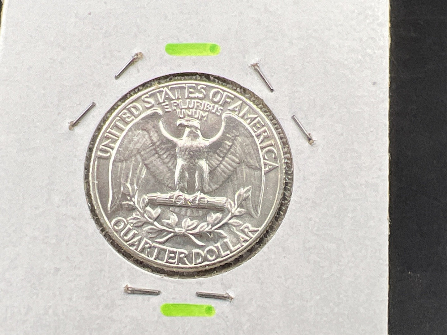 1963 25c Washington Silver Quarter Coin Choice BU UNC FS-101 Double Die Obverse