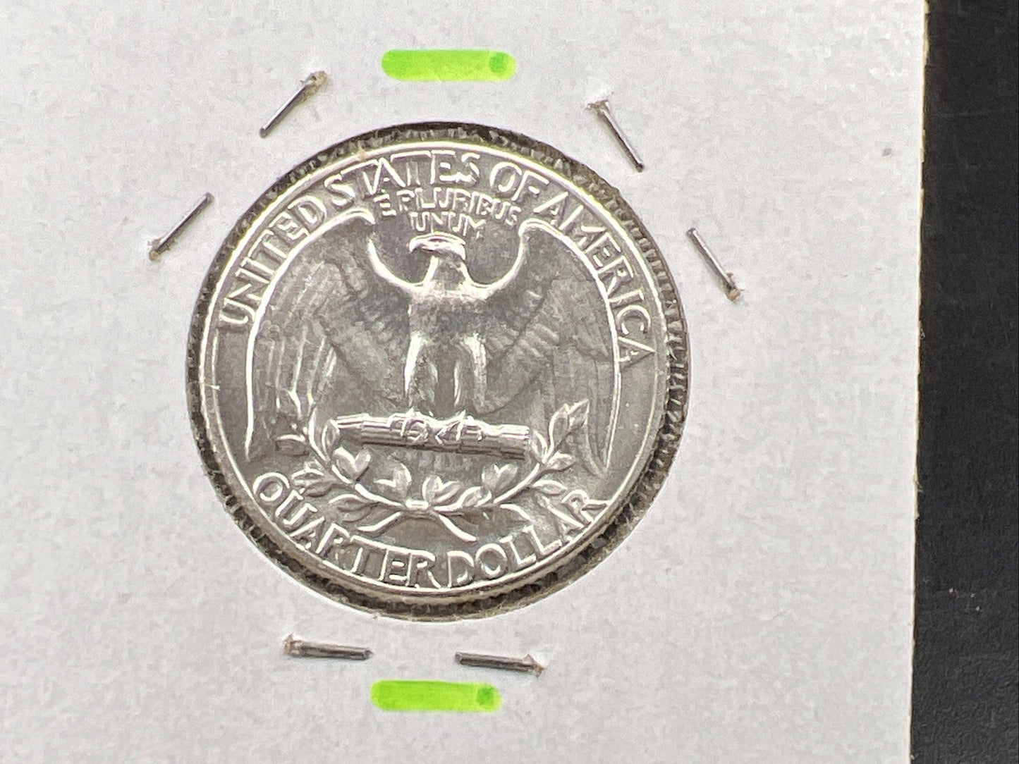 1963 25c Washington Silver Quarter Coin Choice BU UNC FS-101 Double Die Obverse