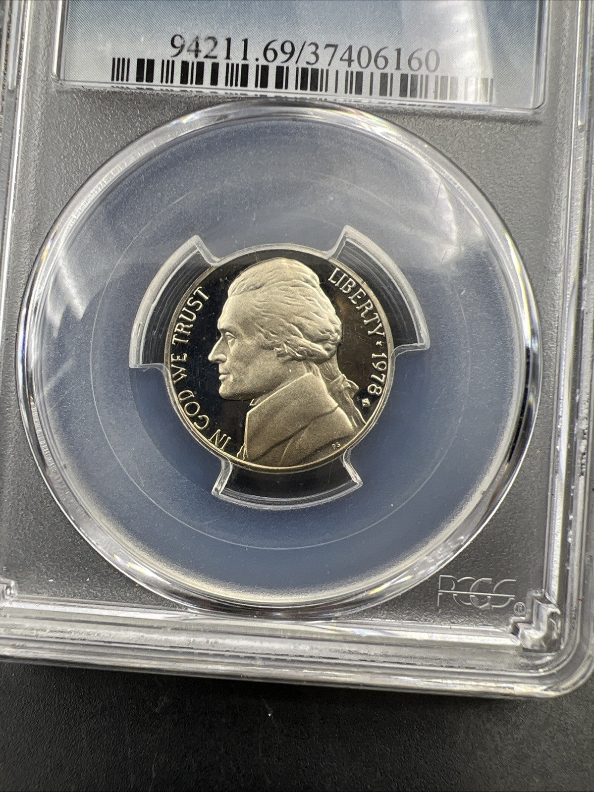 1978 S 5c Jefferson Proof Nickel Coin PR69 DCAM PCGS #60