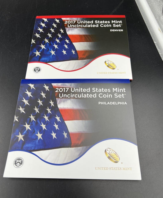 2017 US United States Mint Uncirculated Coin Set OGP