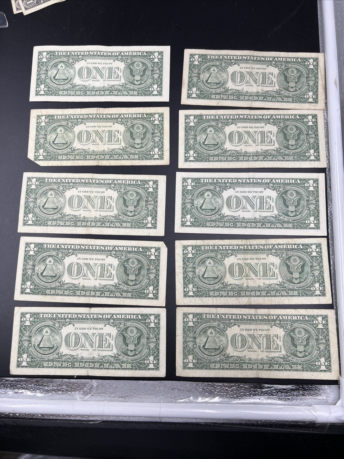 Lot of 10 2013 * Star $1 One Dollar FRN Federal Reserve Notes Circulated #172