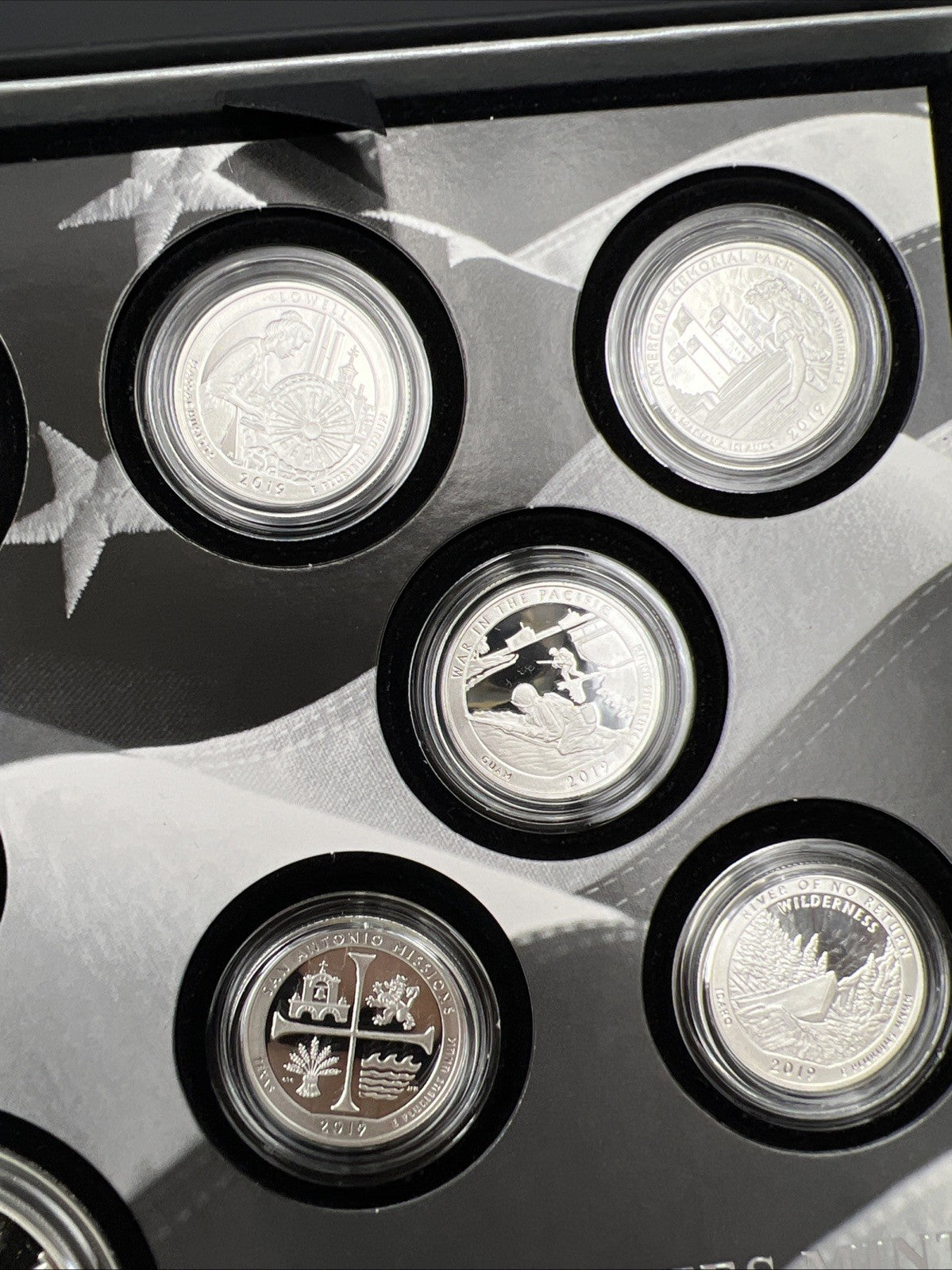 2019 8 Coin Limited Edition Silver Proof Set OGP