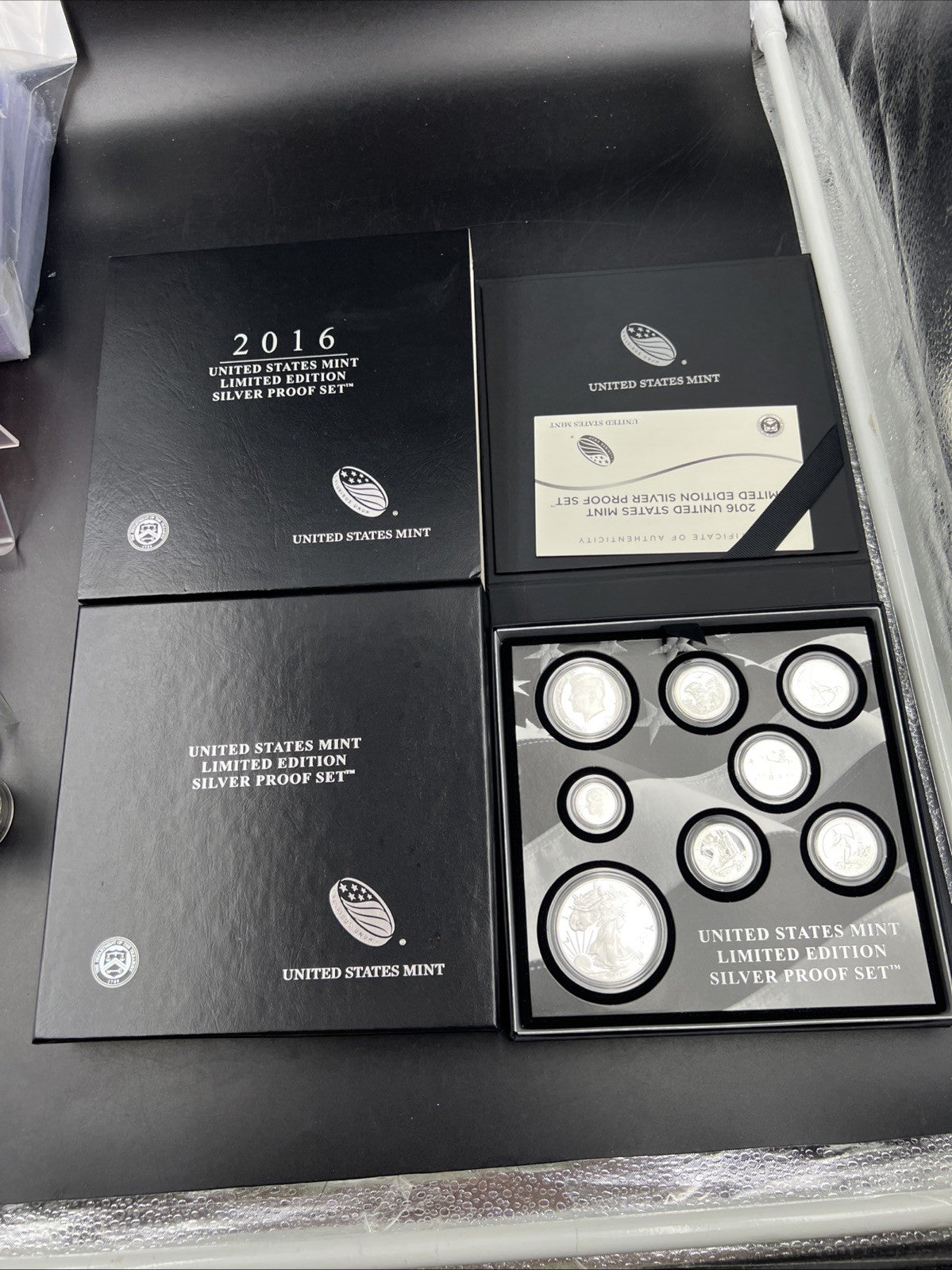 2016 8 Coin Limited Edition Silver Proof Set OGP