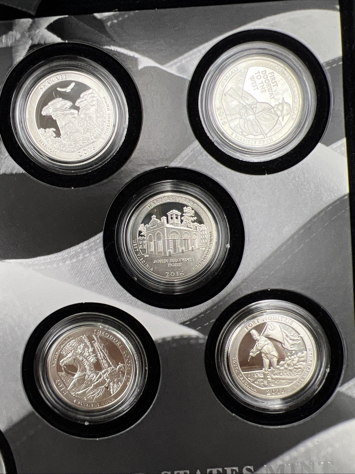 2016 8 Coin Limited Edition Silver Proof Set OGP