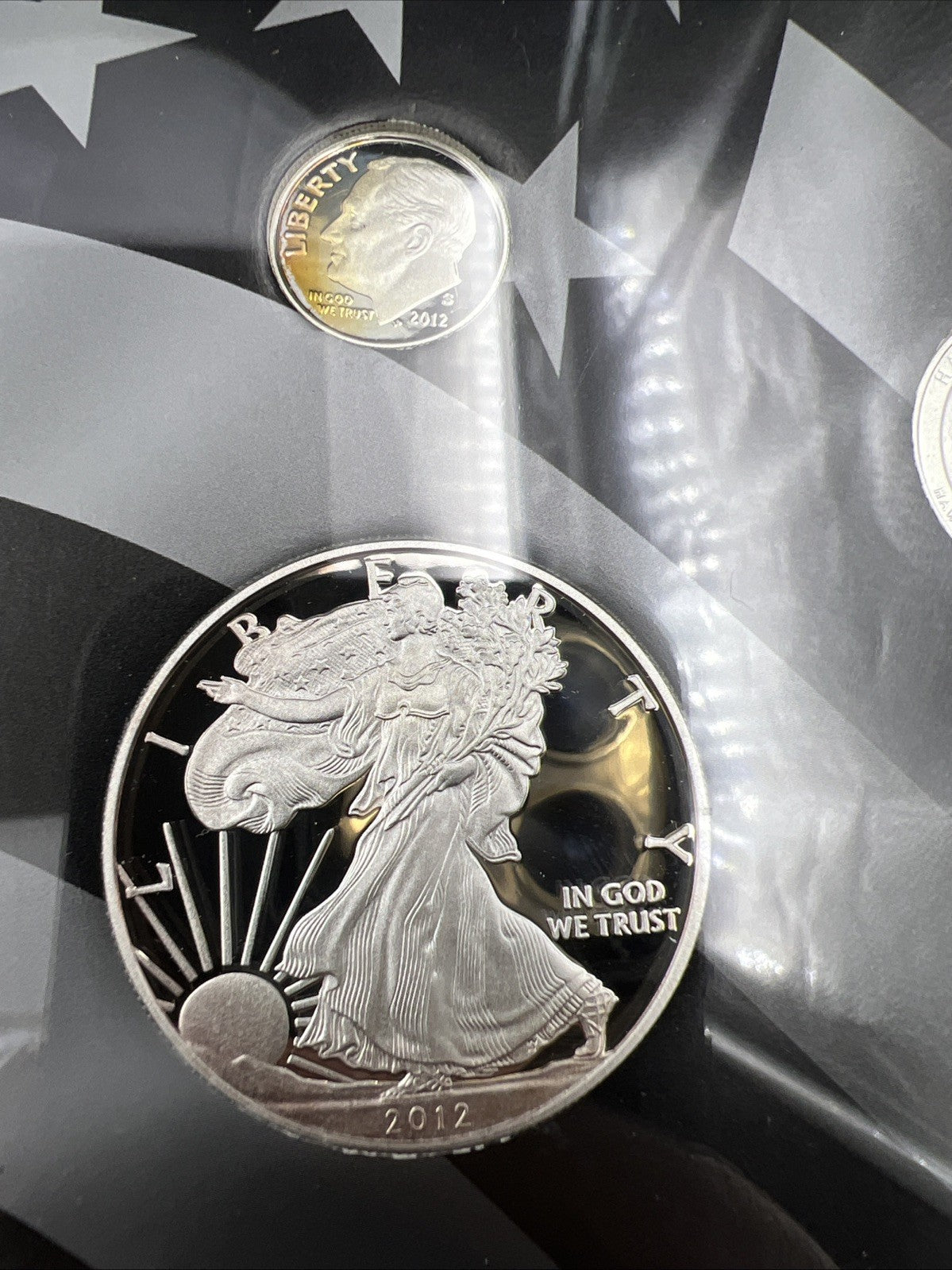 2012 8 Coin Limited Edition Silver Proof Set OGP