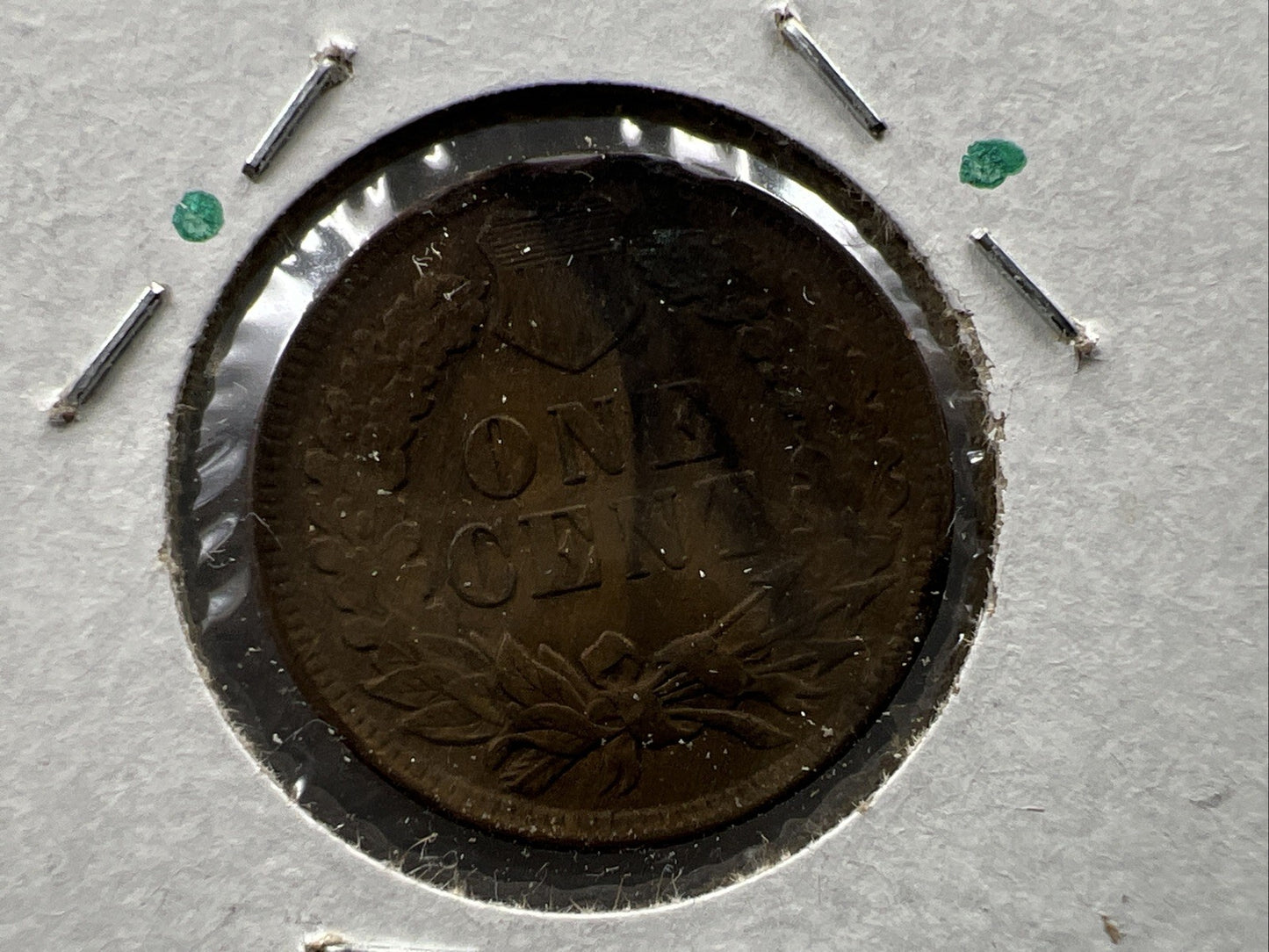 1898 1c Indian Head Cent Penny VF Very Fine Some Toning SKU#A