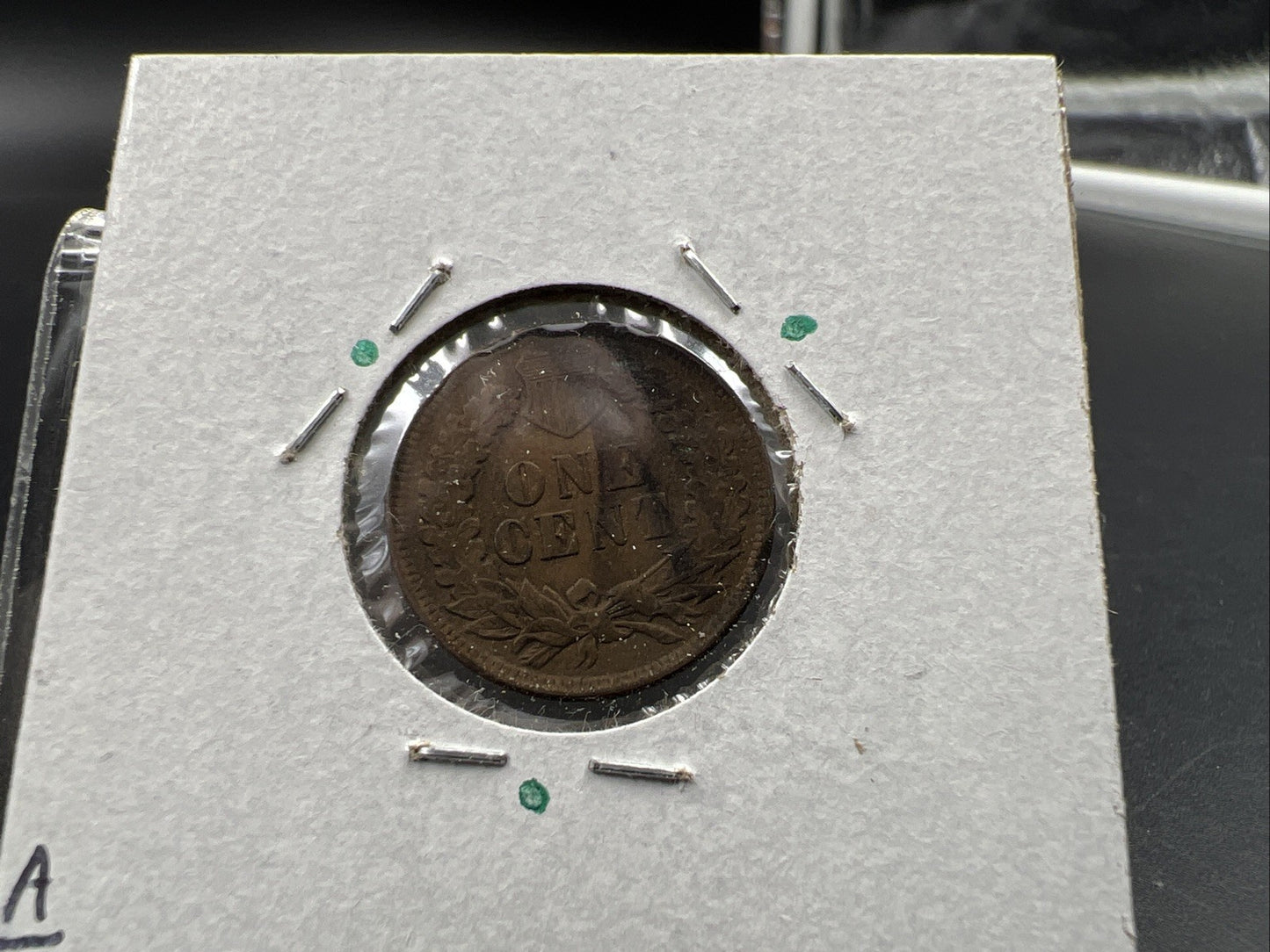 1898 1c Indian Head Cent Penny VF Very Fine Some Toning SKU#A