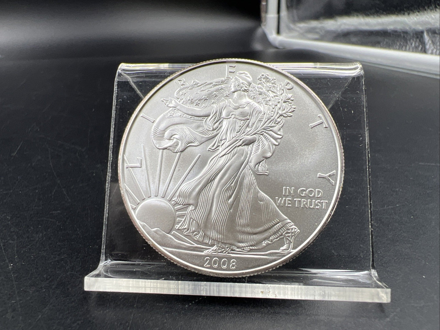 2008 1 Oz American Silver Eagle Gem BU UNC SKU#A