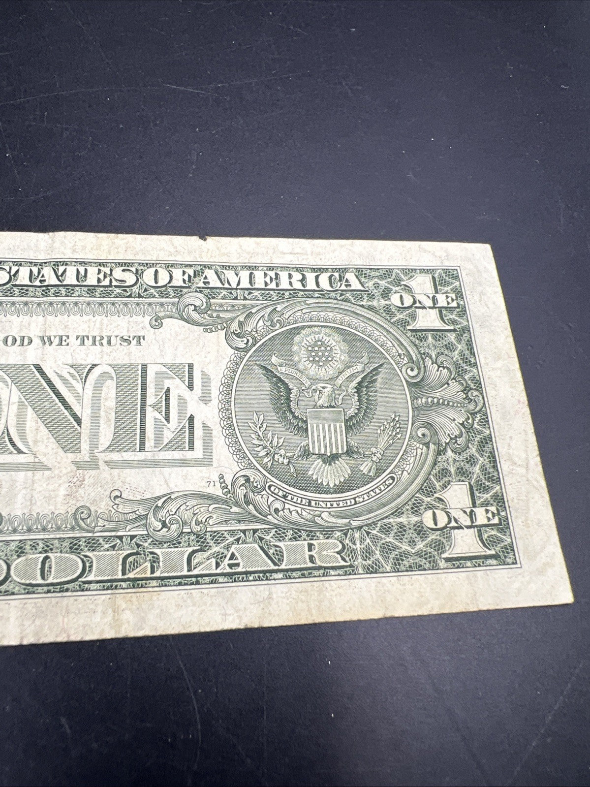 1985 $1 FRN VF Double Devil's Serial Repeater Number #31666666