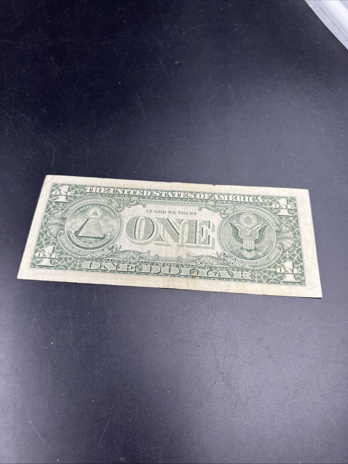 1985 $1 FRN VF Double Devil's Serial Repeater Number #31666666