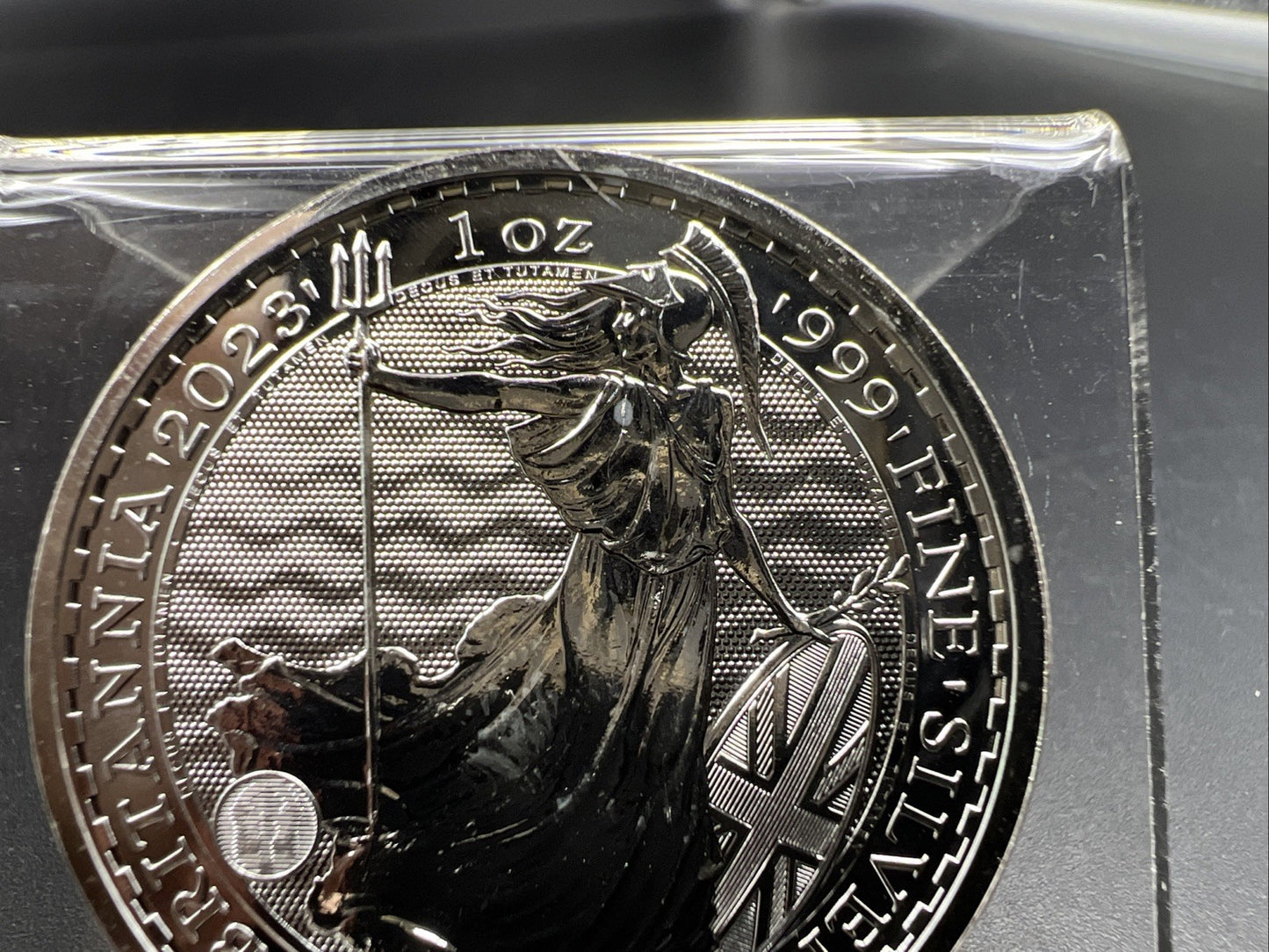 2023 1 Oz Silver United Kingdom Britannia Coin .999 Fine King Charles Silver S#A