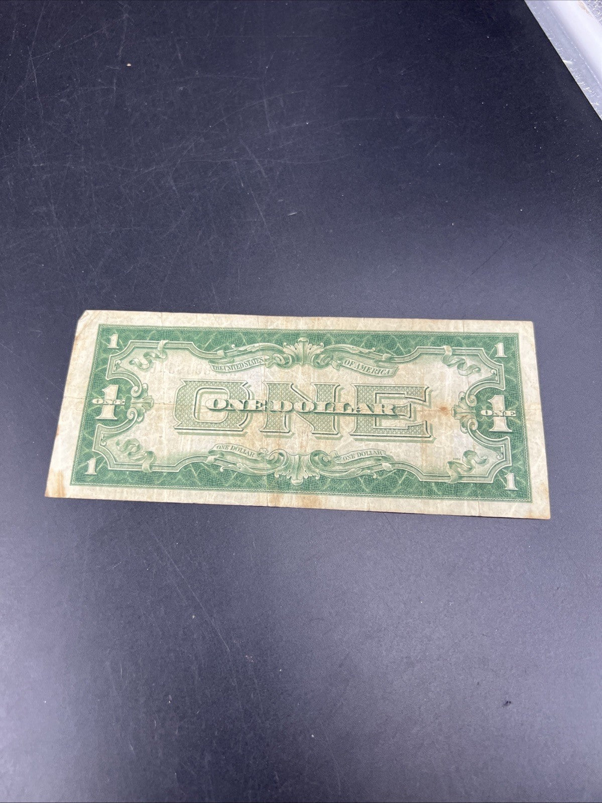 1928 A $1 Funnyback Funny Back Silver Certificate Blue Seal Fine Circ #839