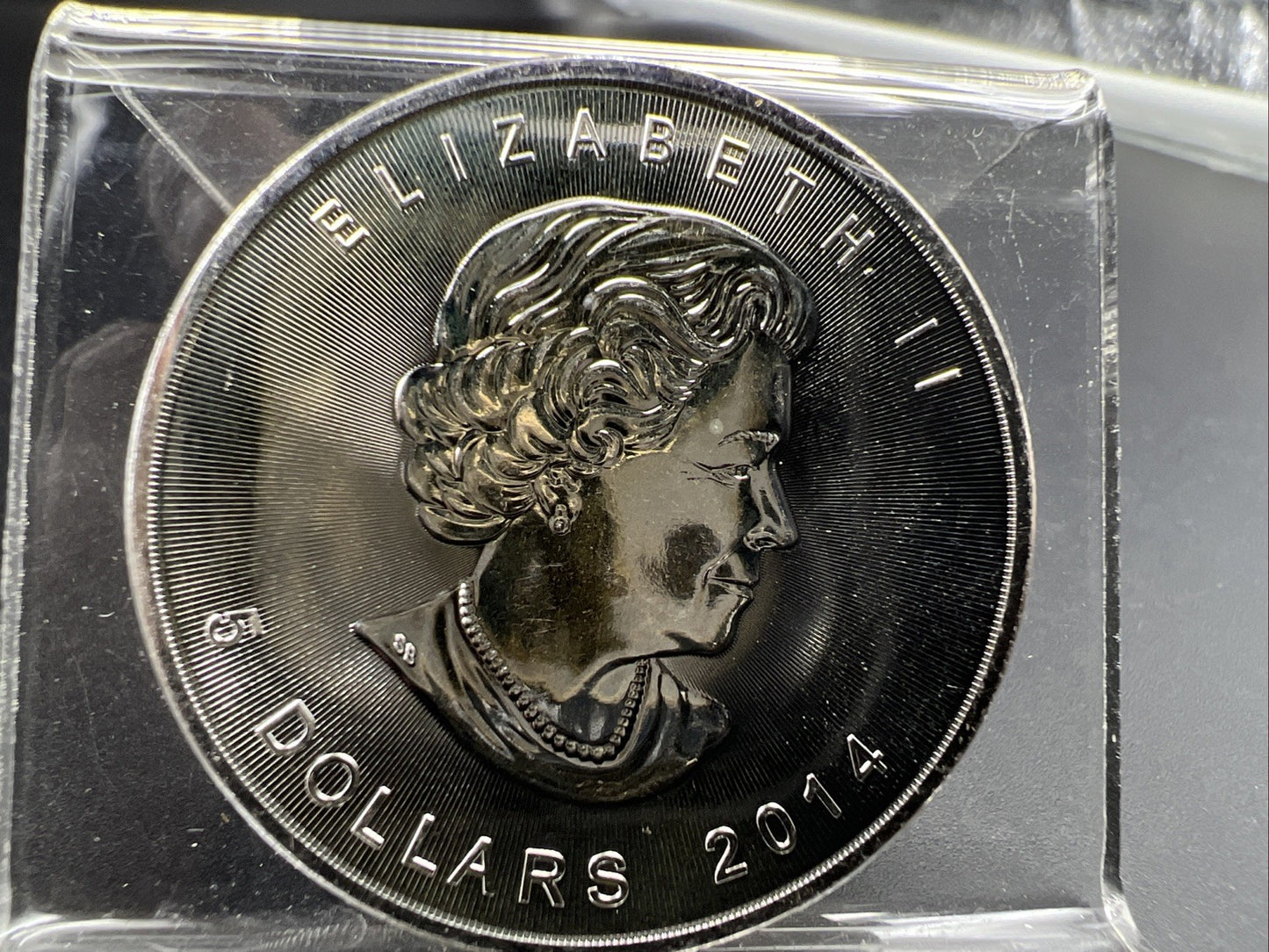 2014 1 Oz Silver Canada Maple Leaf Coin Gem BU UNC .9999 Ultra Fine SKU#A