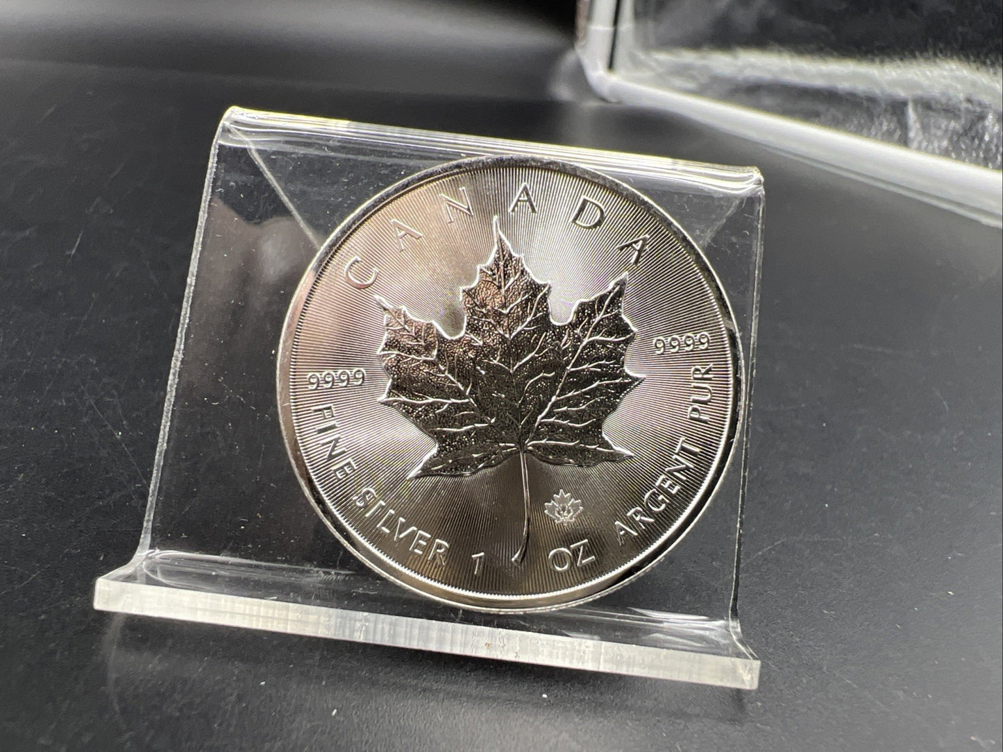 2014 1 Oz Silver Canada Maple Leaf Coin Gem BU UNC .9999 Ultra Fine SKU#A